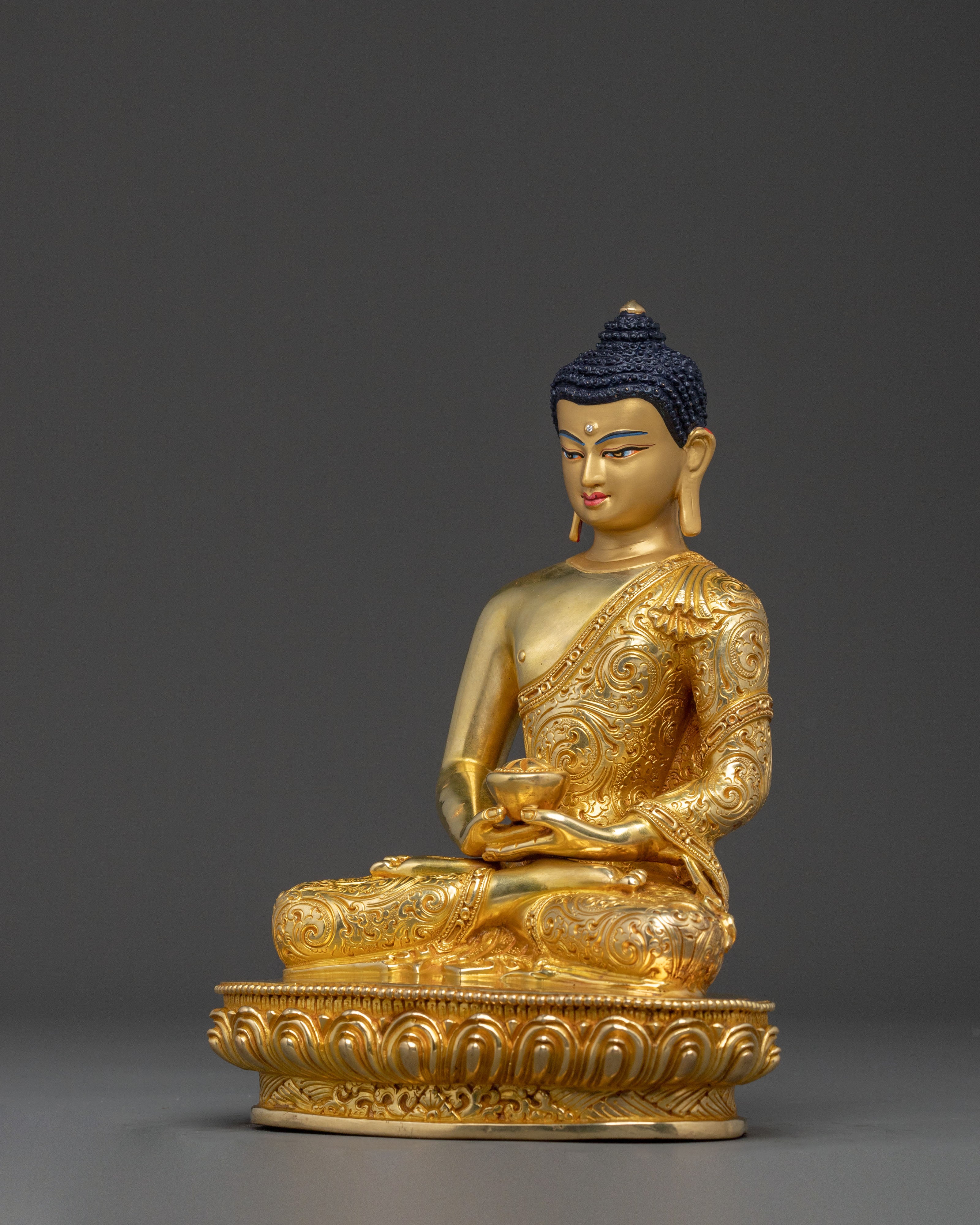 Sacred Amitabha Buddha Statue | Traditional Figurine