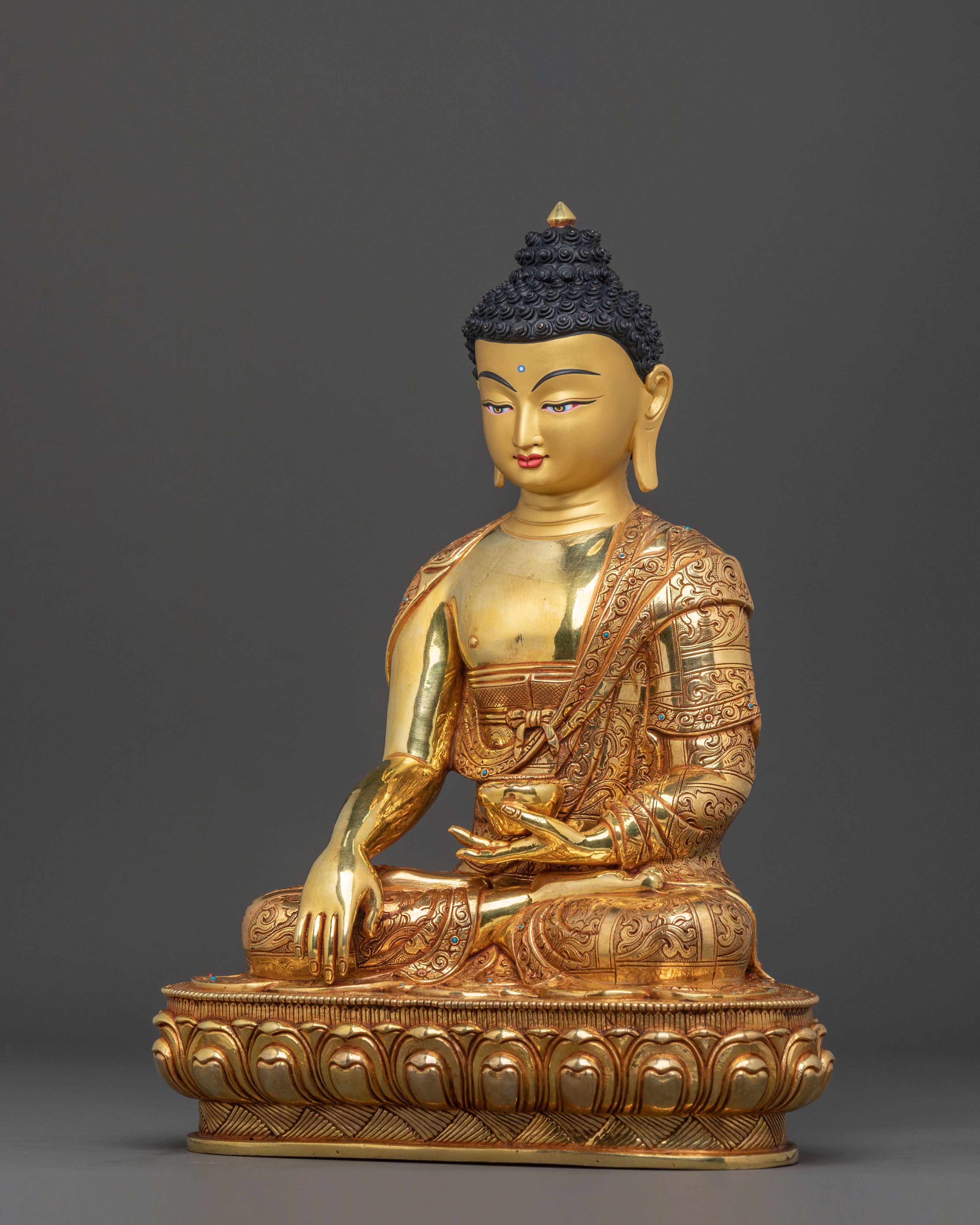 Shakyamuni Buddha Golden Statue | Dharma Master