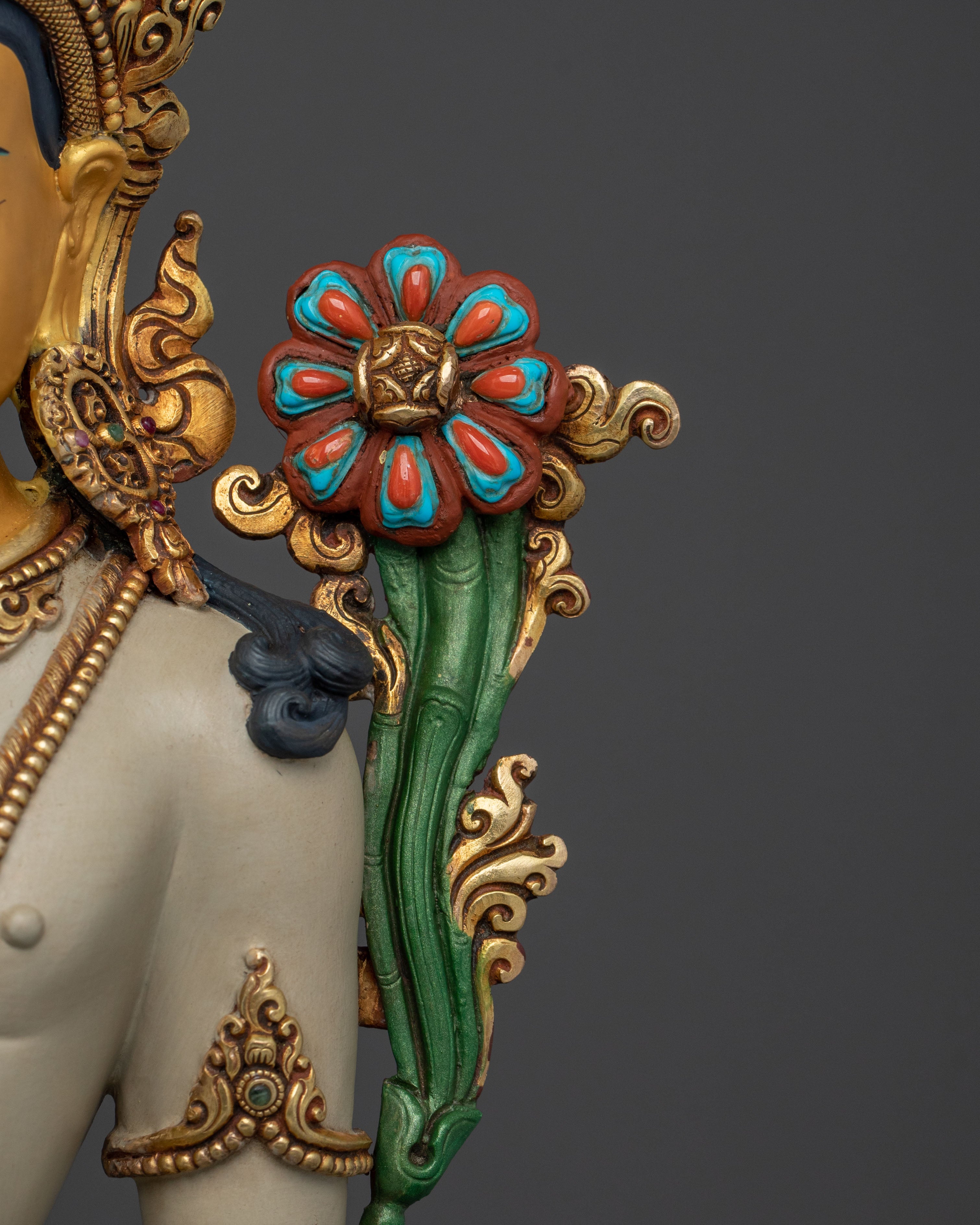 Traditional Padmapani Handmade Statue | Home Decor