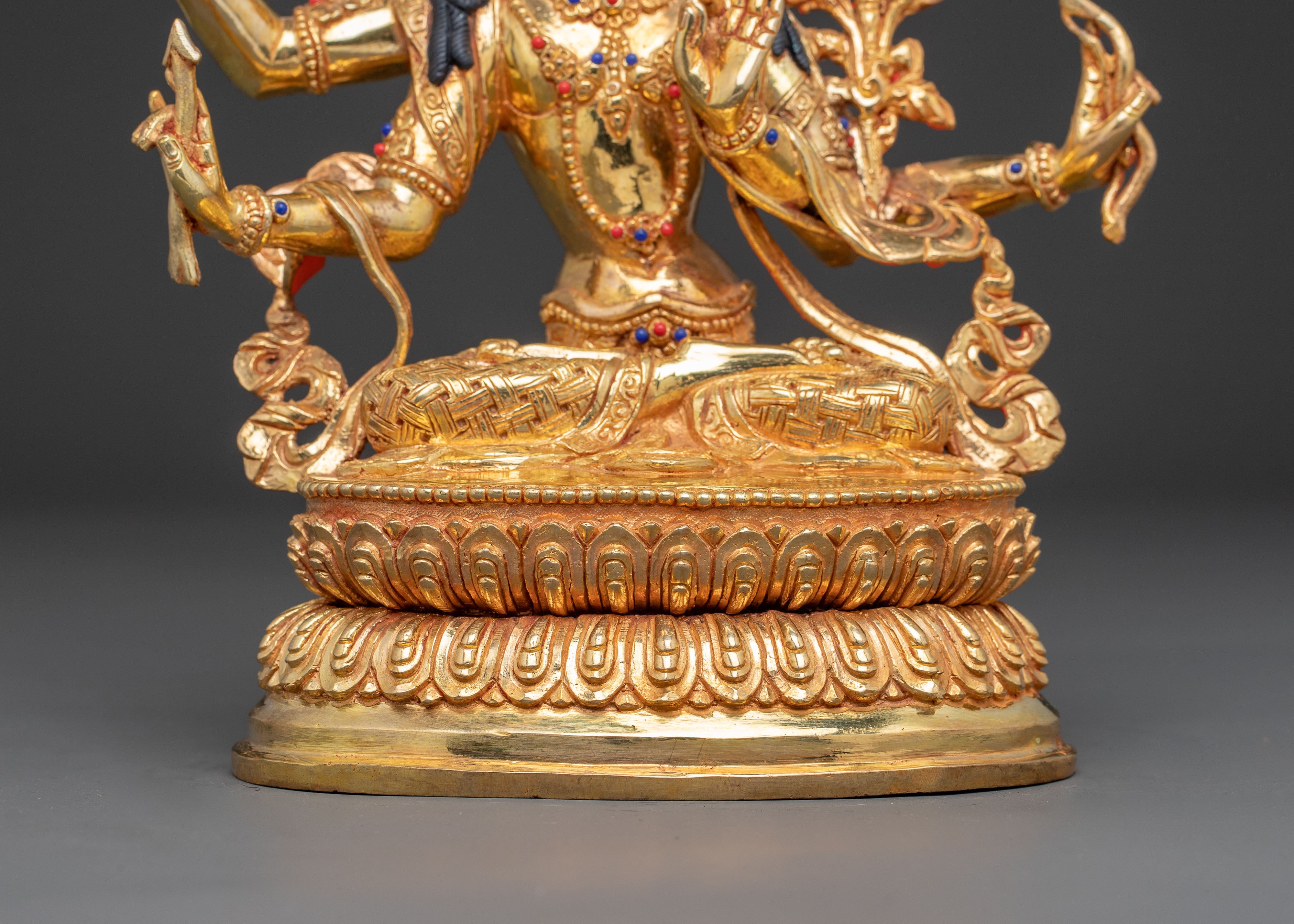 Maha Manjushri Buddhist Deity Statue