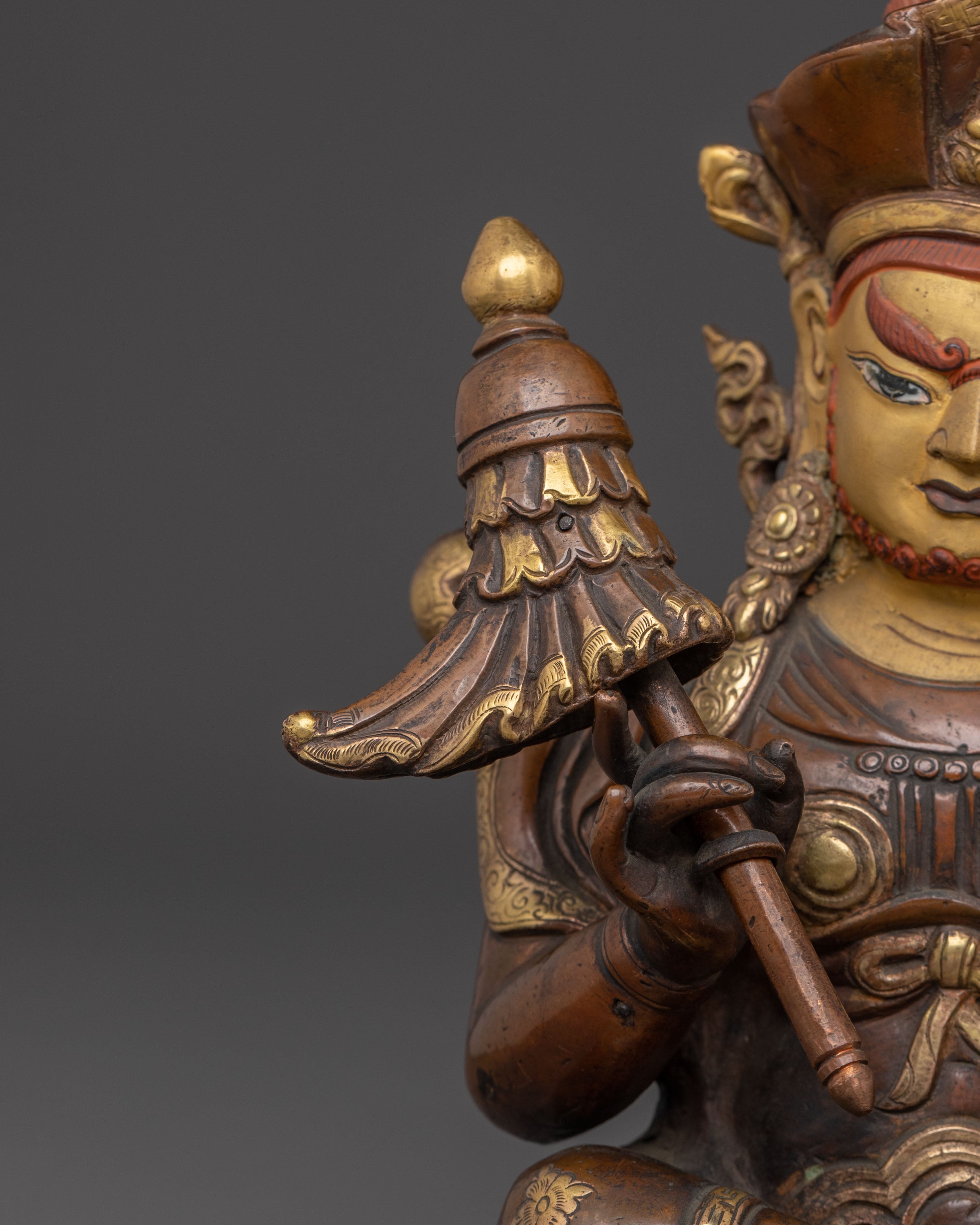 Vaisravaṇa Spiritual Statue | Protector Figure
