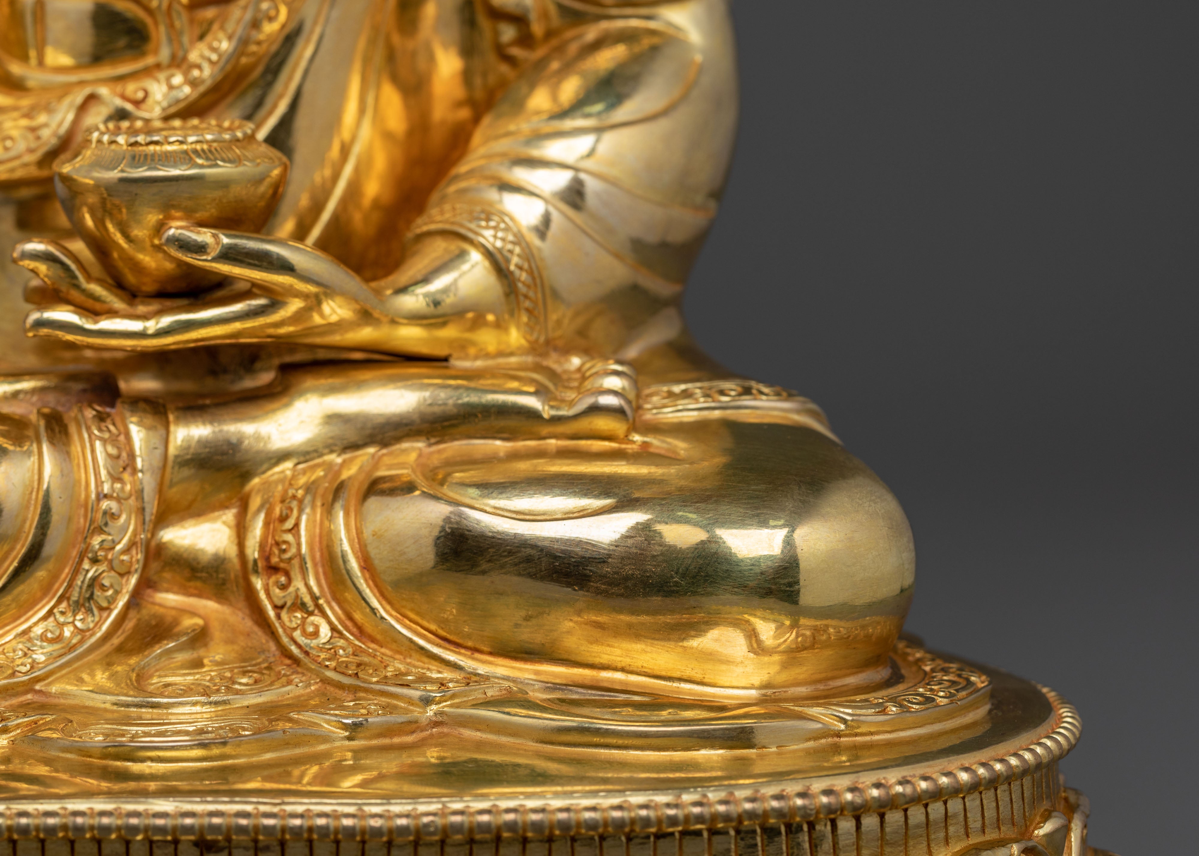 Shakyamuni Buddha Serene Statue | Sacred Figurine