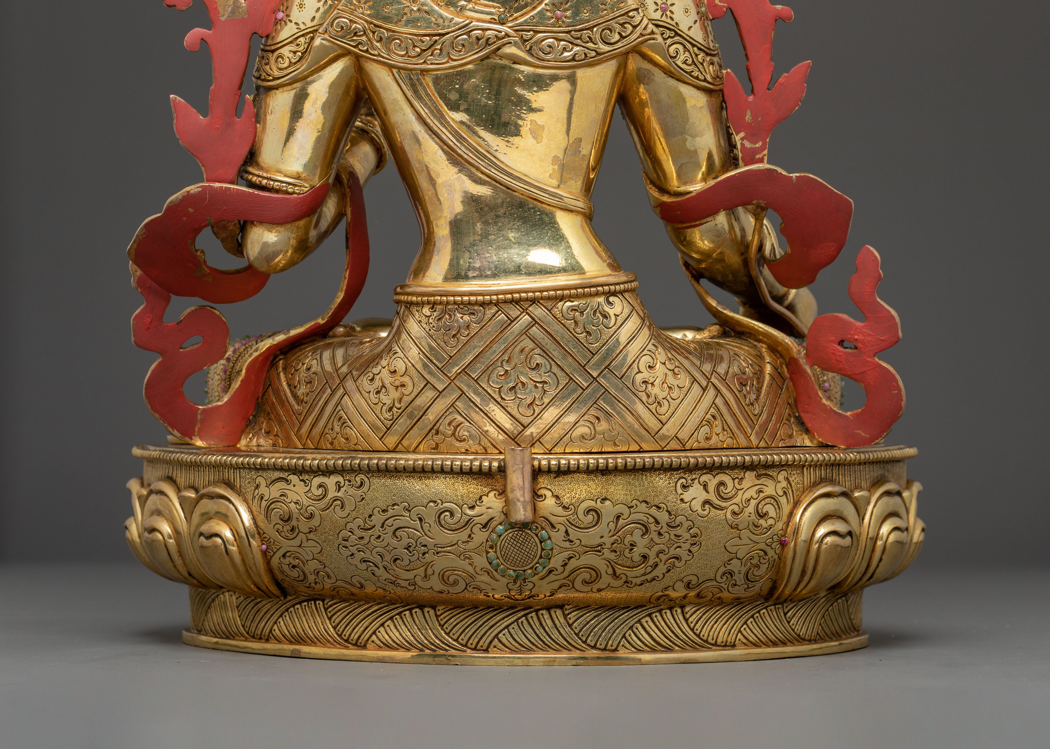 White Tara Statue: Deity of Long Life and Good Health