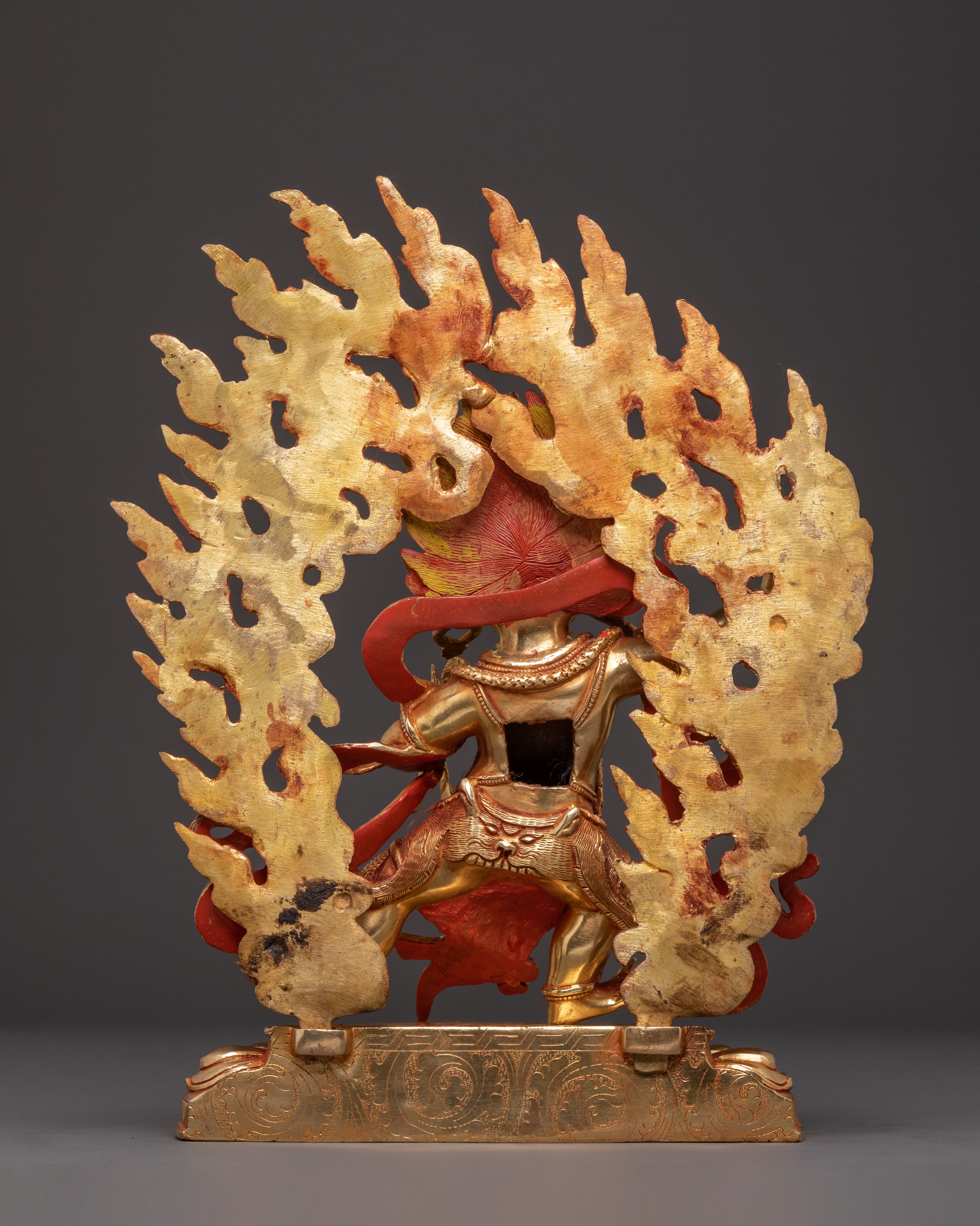 Handmade Vajrapani Statue: Bodhisattva of Protection