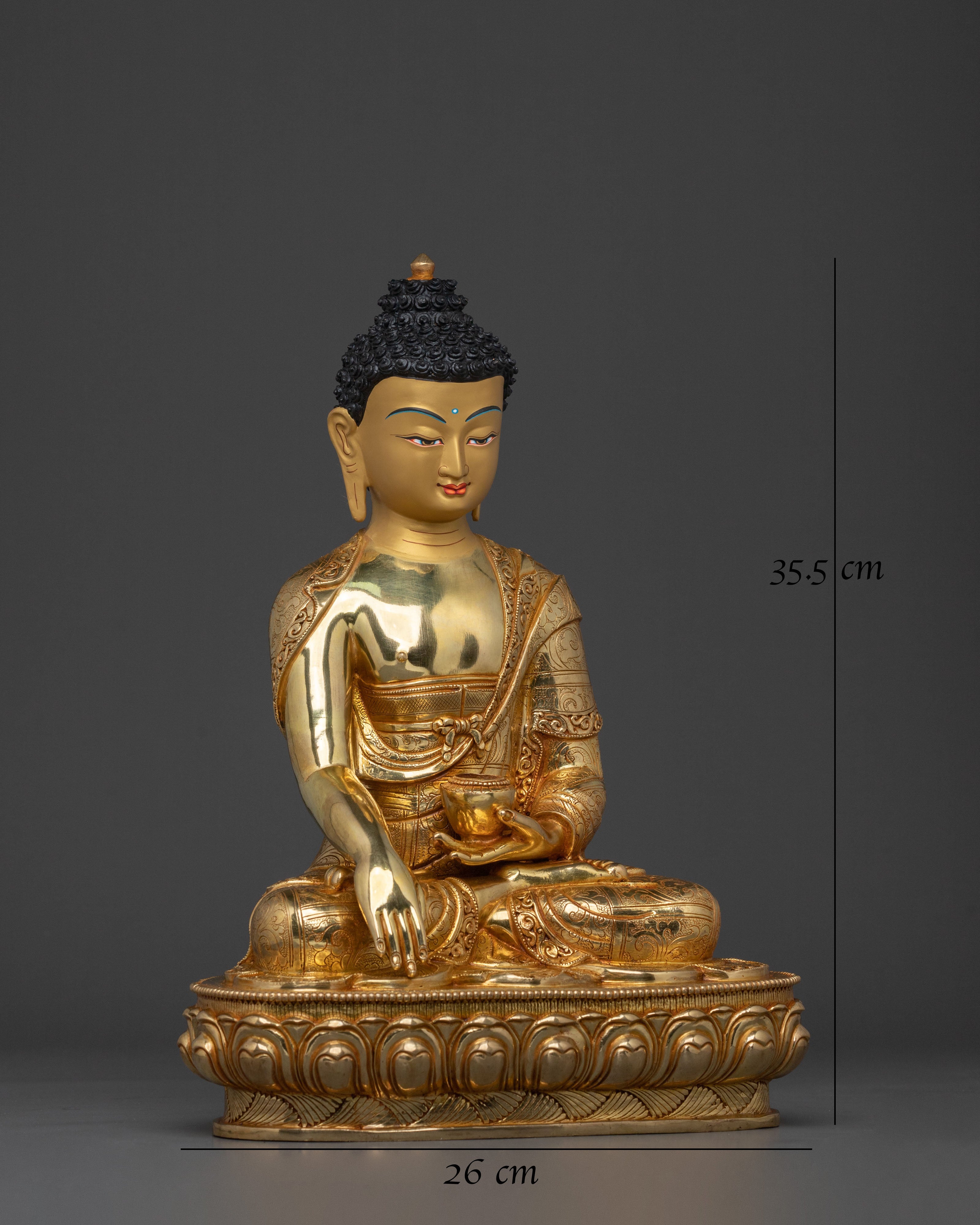 Awakened Master Shakyamuni Buddha Statue | Symbol of Perfect Enlightenment