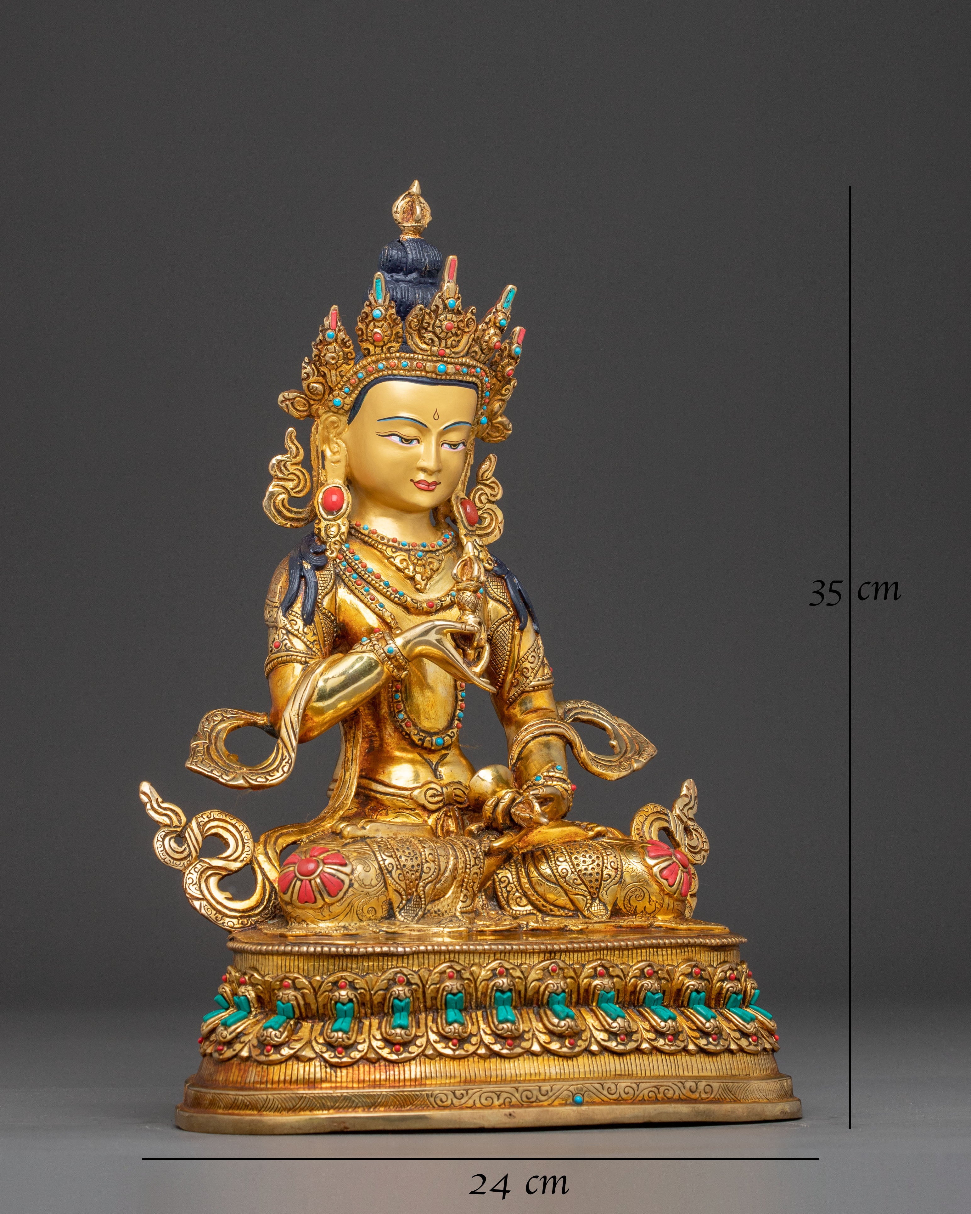 Vajrasattva Sacred Golden Statue