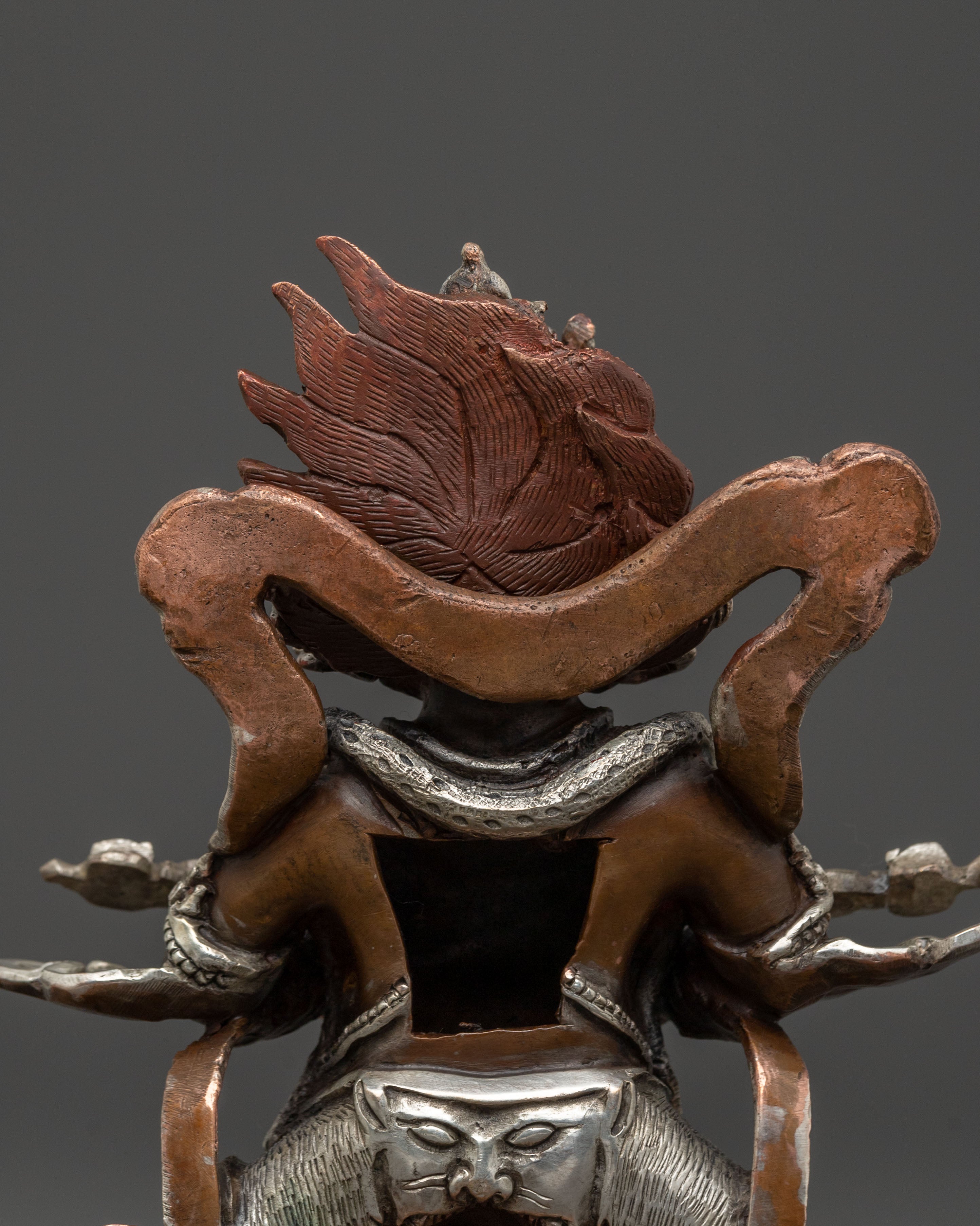 Shakya Mahakala Statue of Protection | Fierce Tibetan Protector