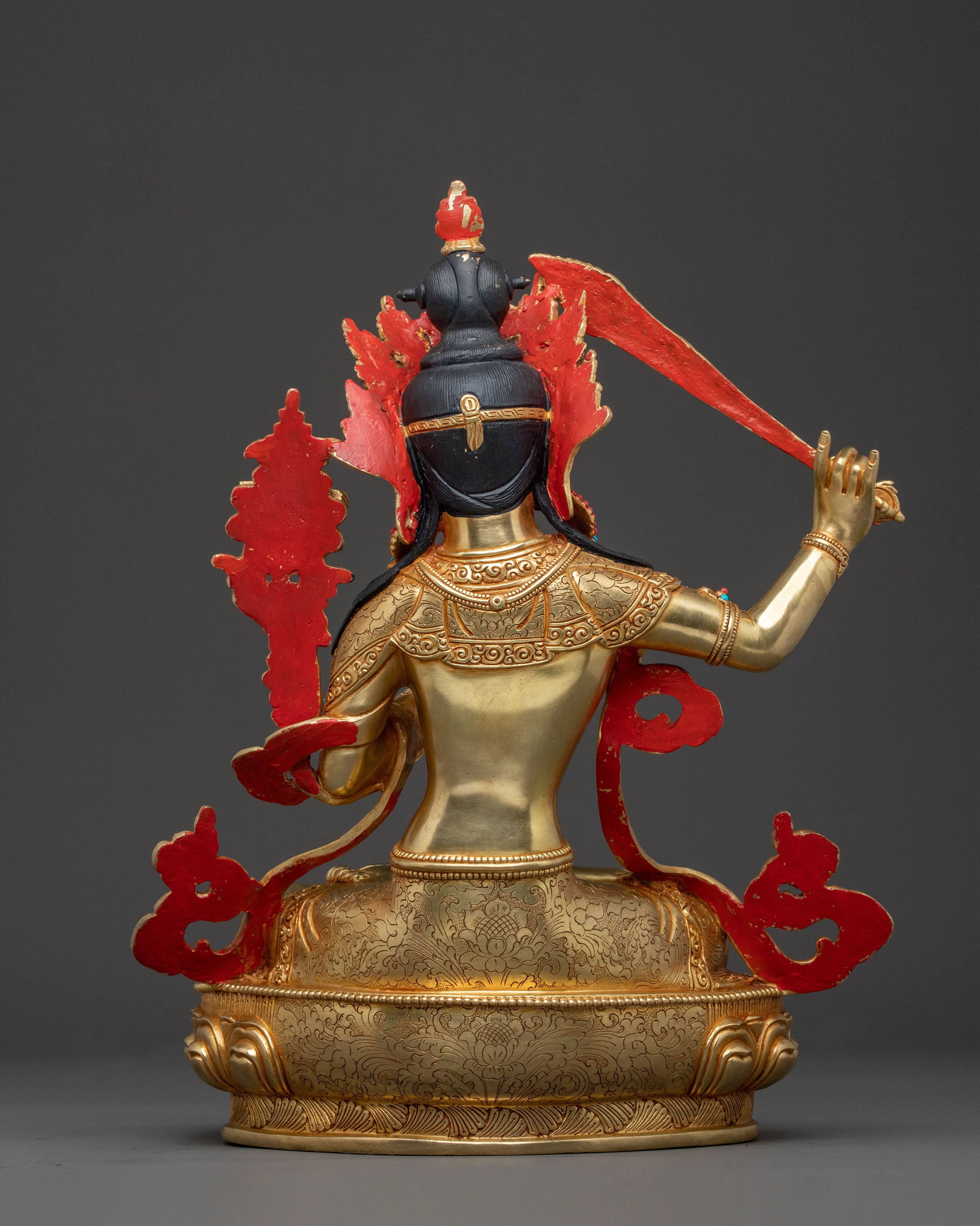 Manjushri Wisdom Statue | Buddhist Altar Decor