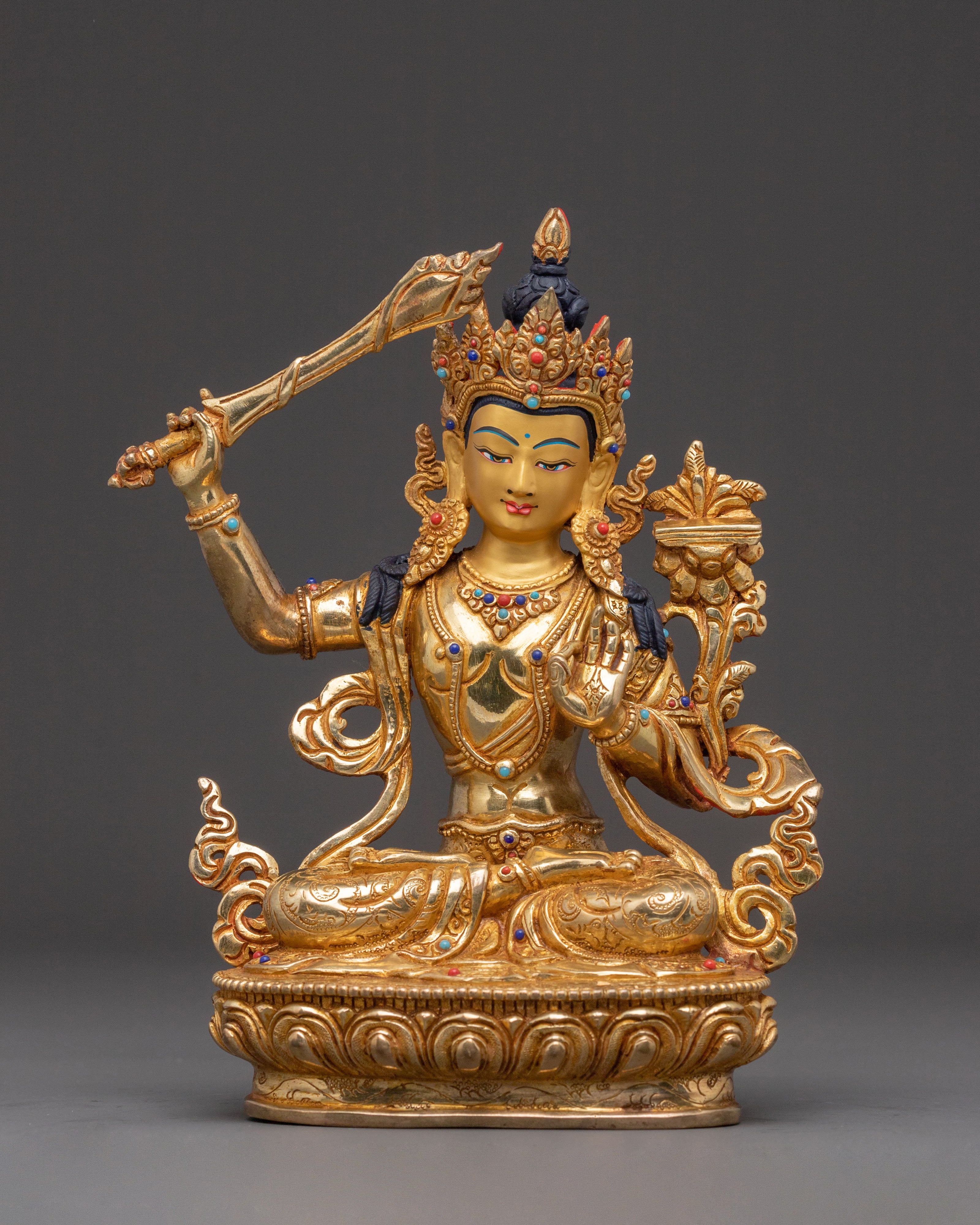 Manjushri Statue Sword of Enlightenment