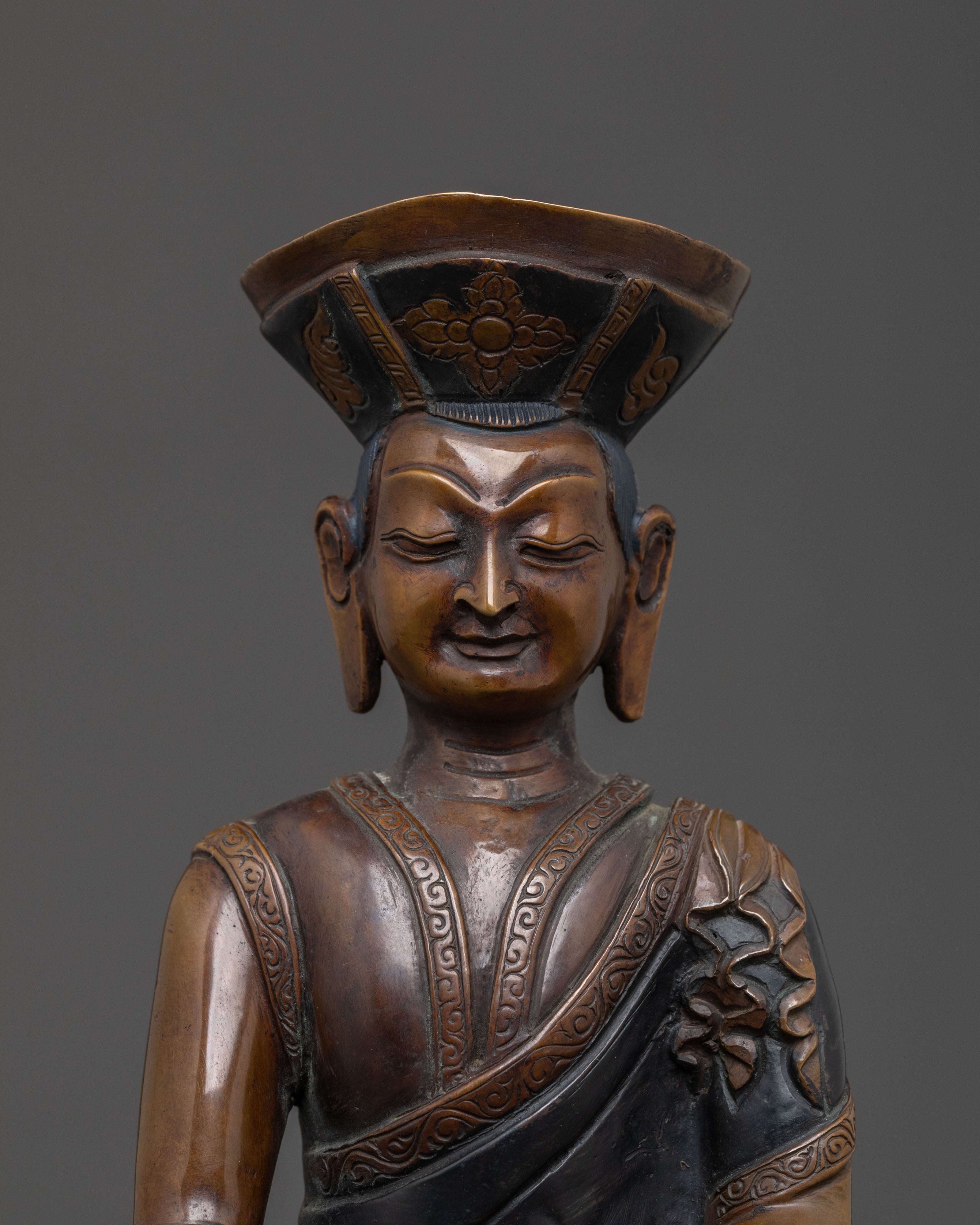 Karmapa Altar Statue | Buddhist Master of Wisdom