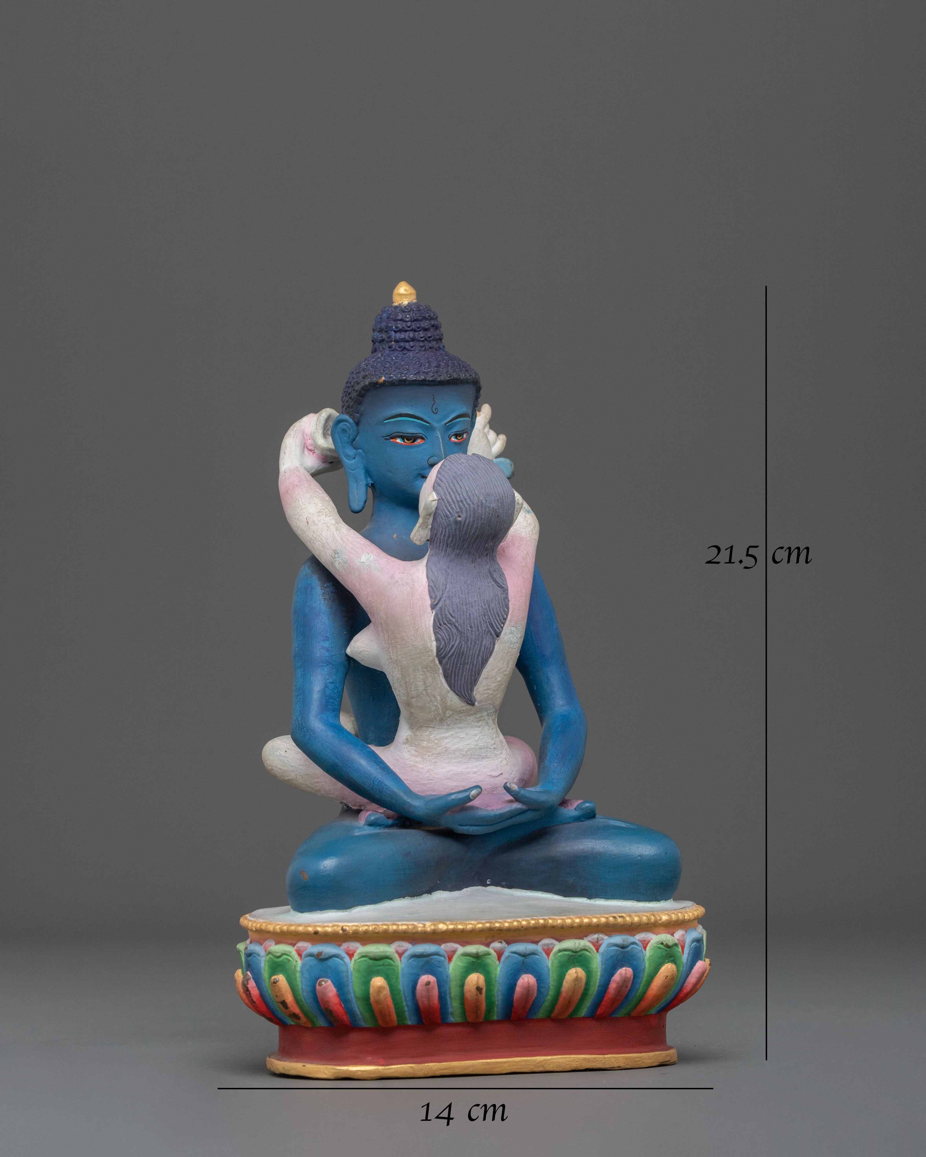 Samantabhadra with Consort Buddhist Statue | Primordial Buddha of Wisdom