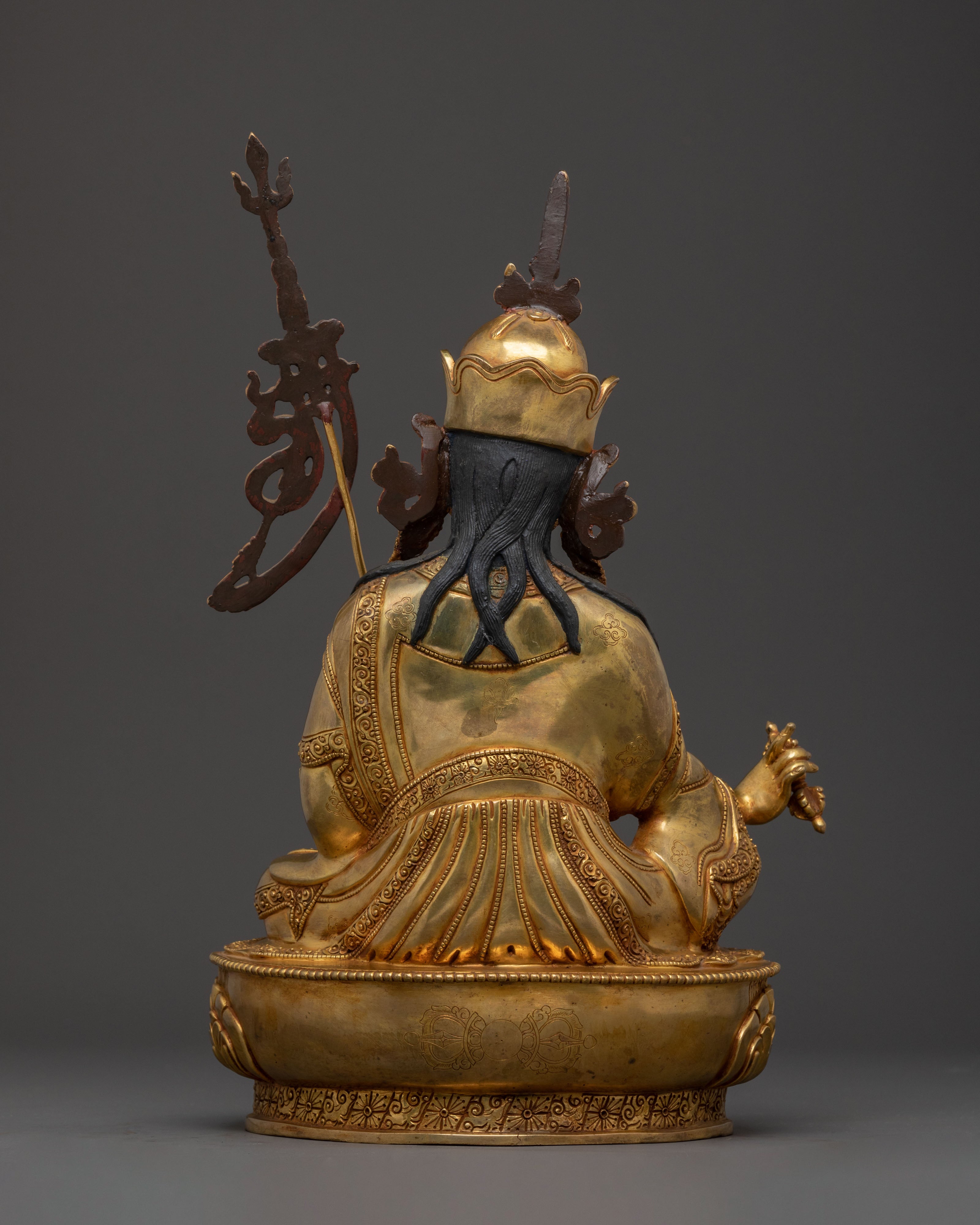 Guru Rinpoche Golden Statue | Precious Teacher