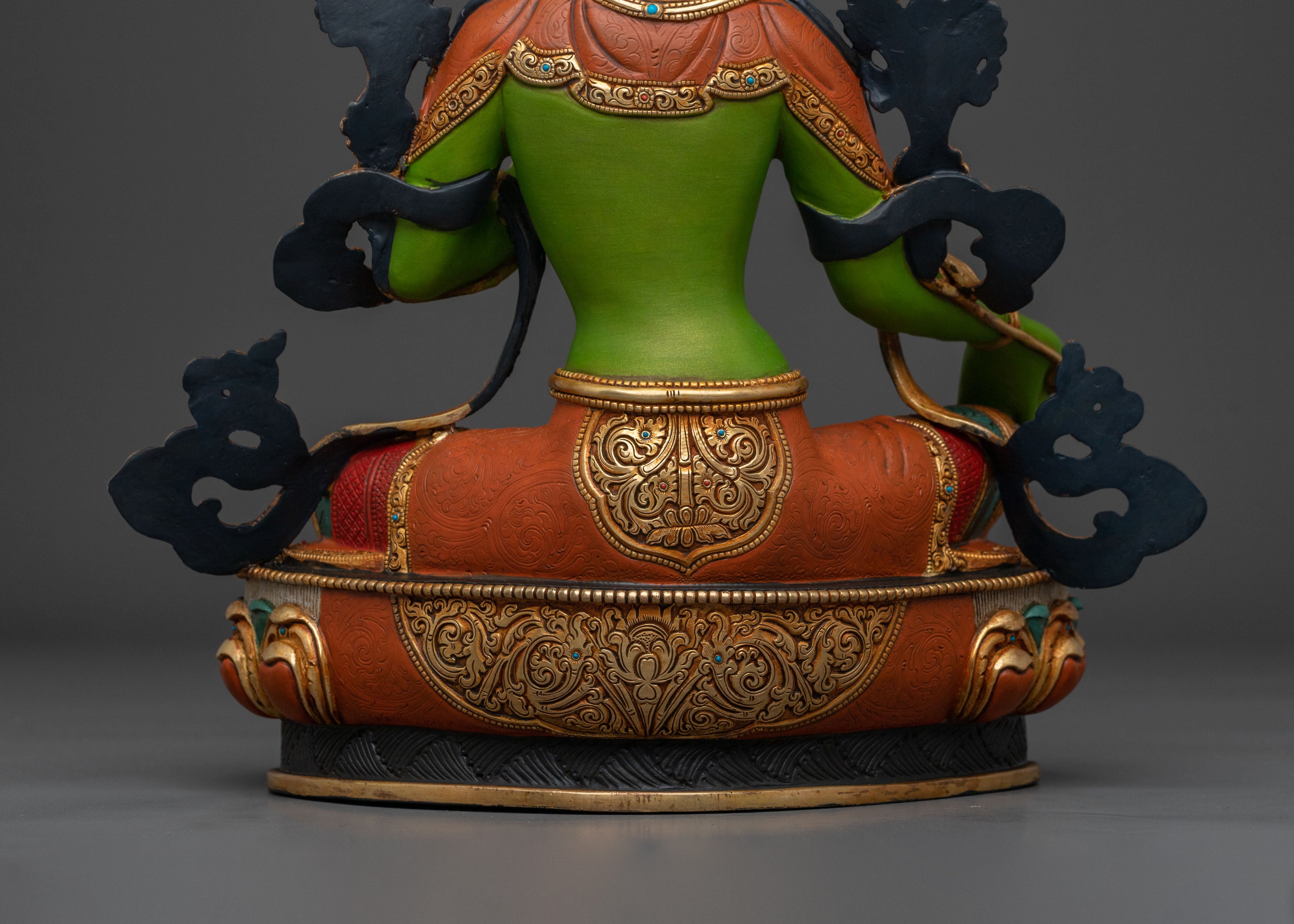 Green Tara Statue | Made in Nepal