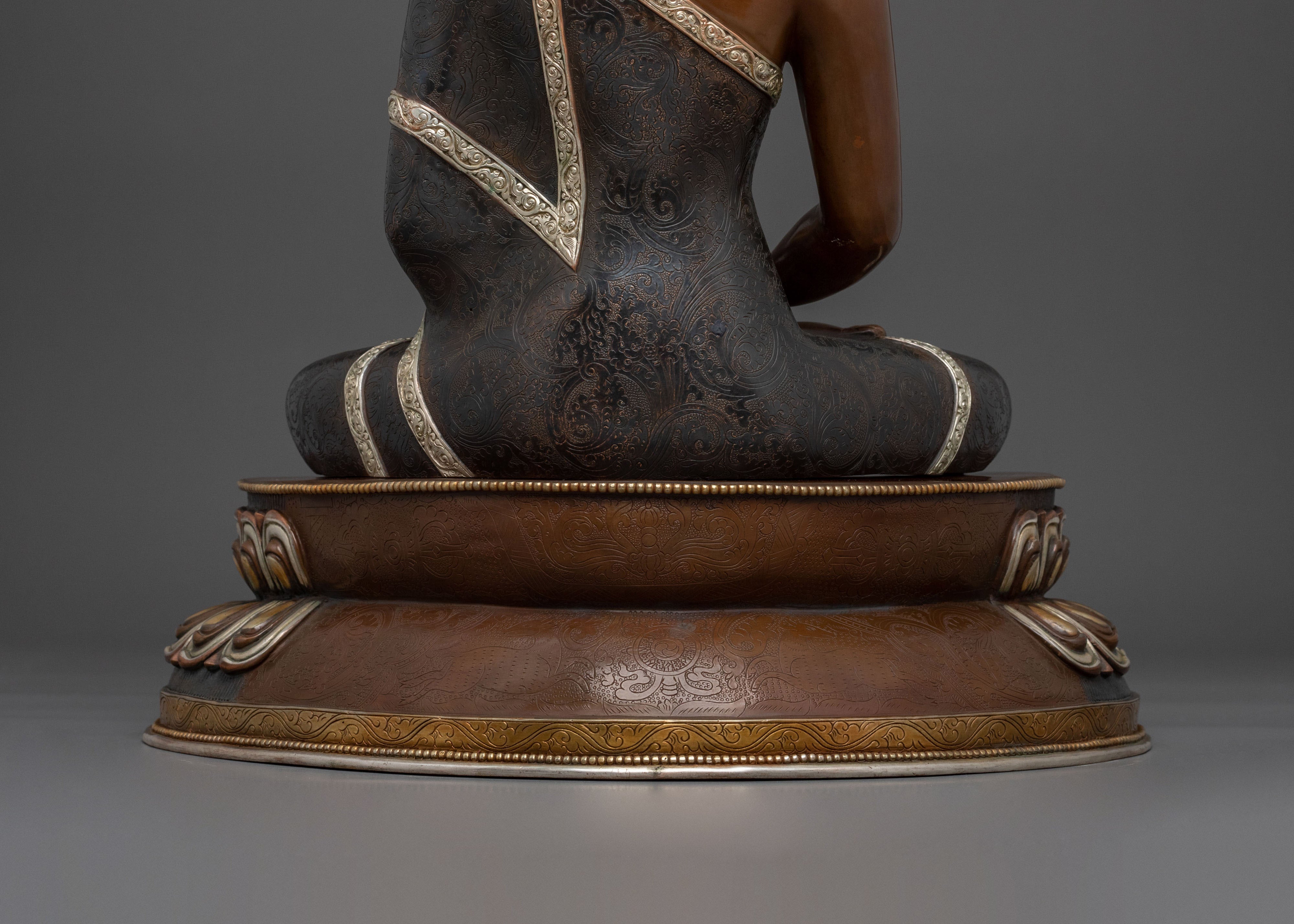 Pure Land Figurine of Amitabha Buddha | Sacred Tibetan Buddhist Figurine