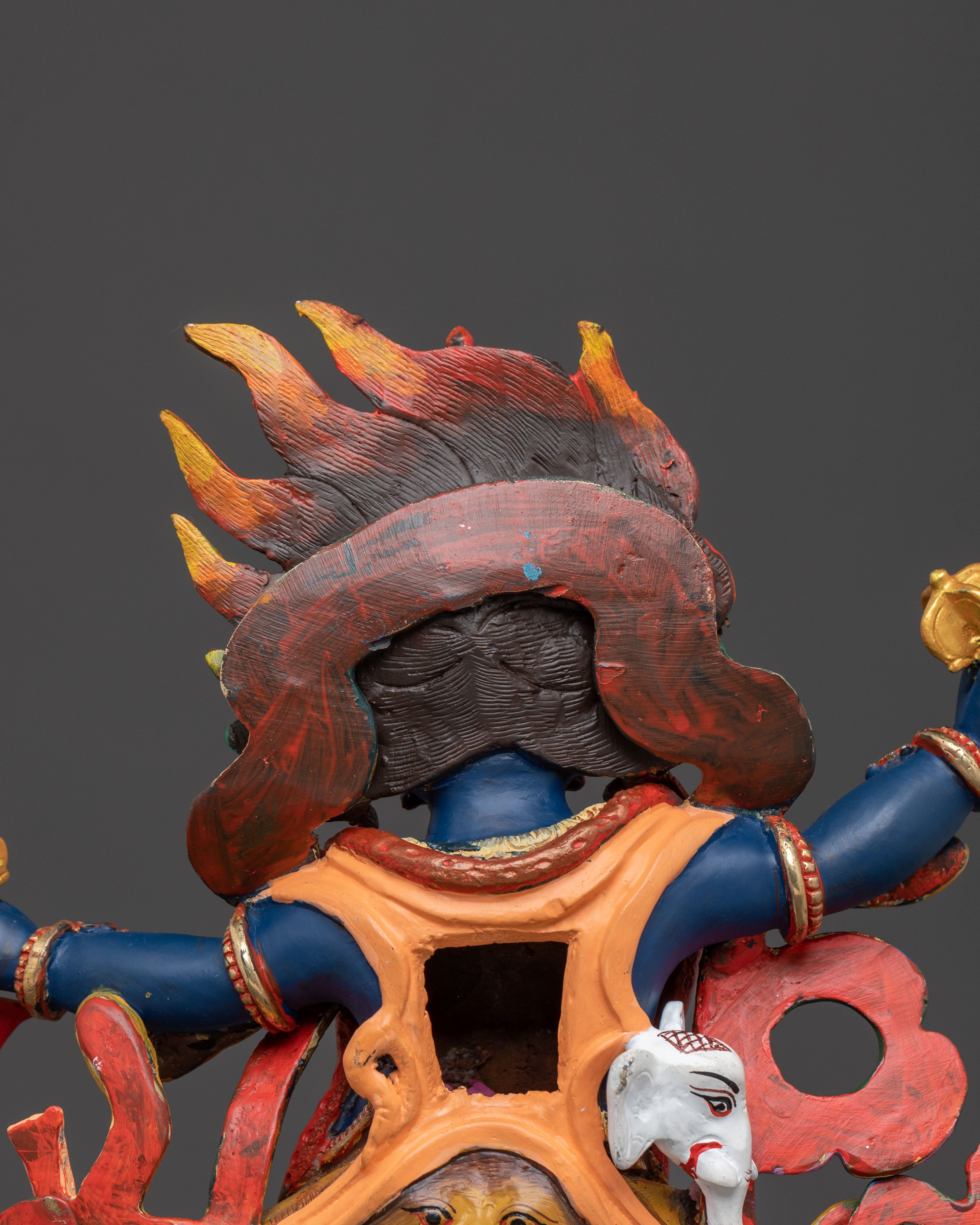 Handcrafted Dorje Gotrab Statue | Wrathful Deity