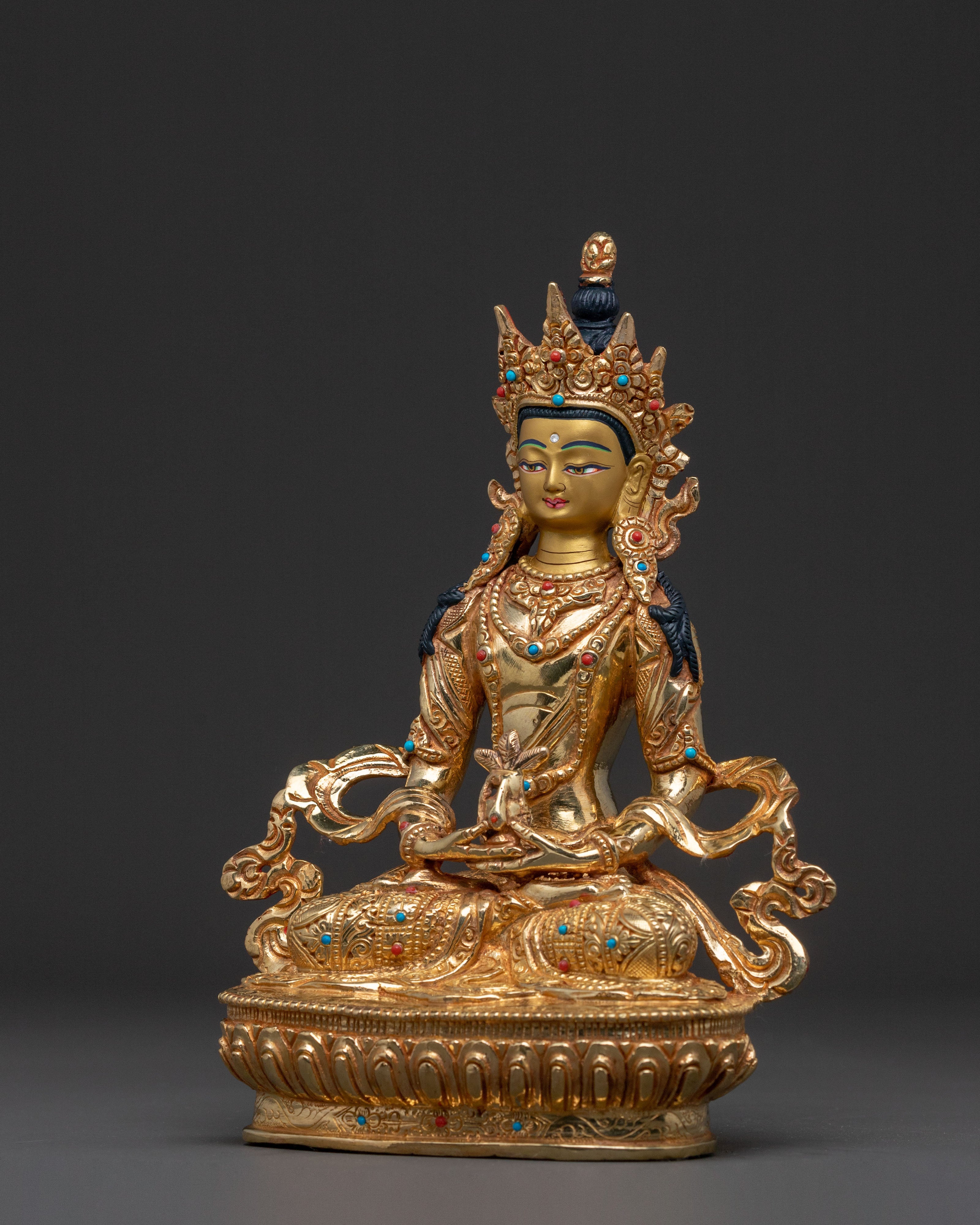 Amitayus Himalayan Statue – Auspicious Golden Form