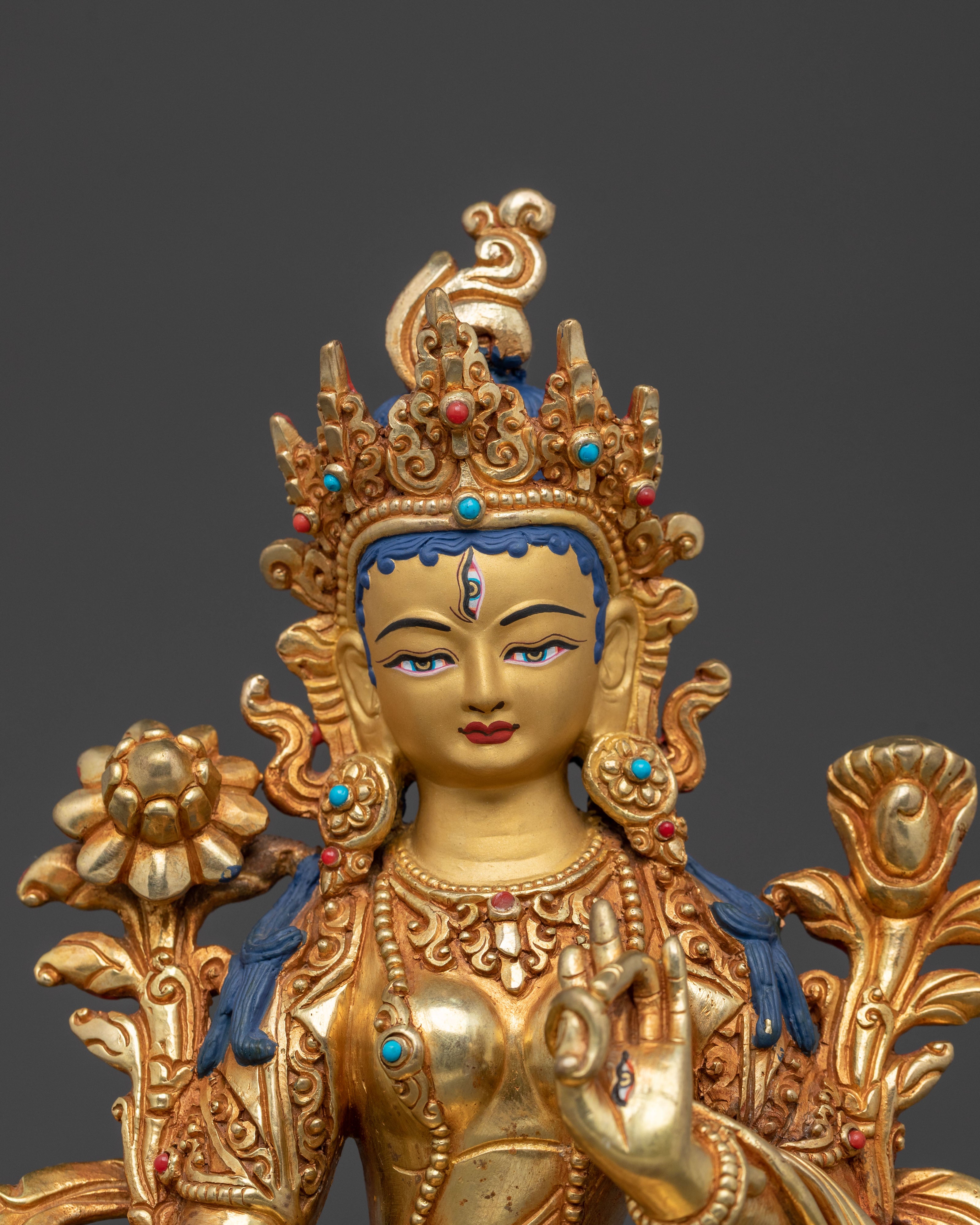 White Tara Divine Figure | Long Life Deity