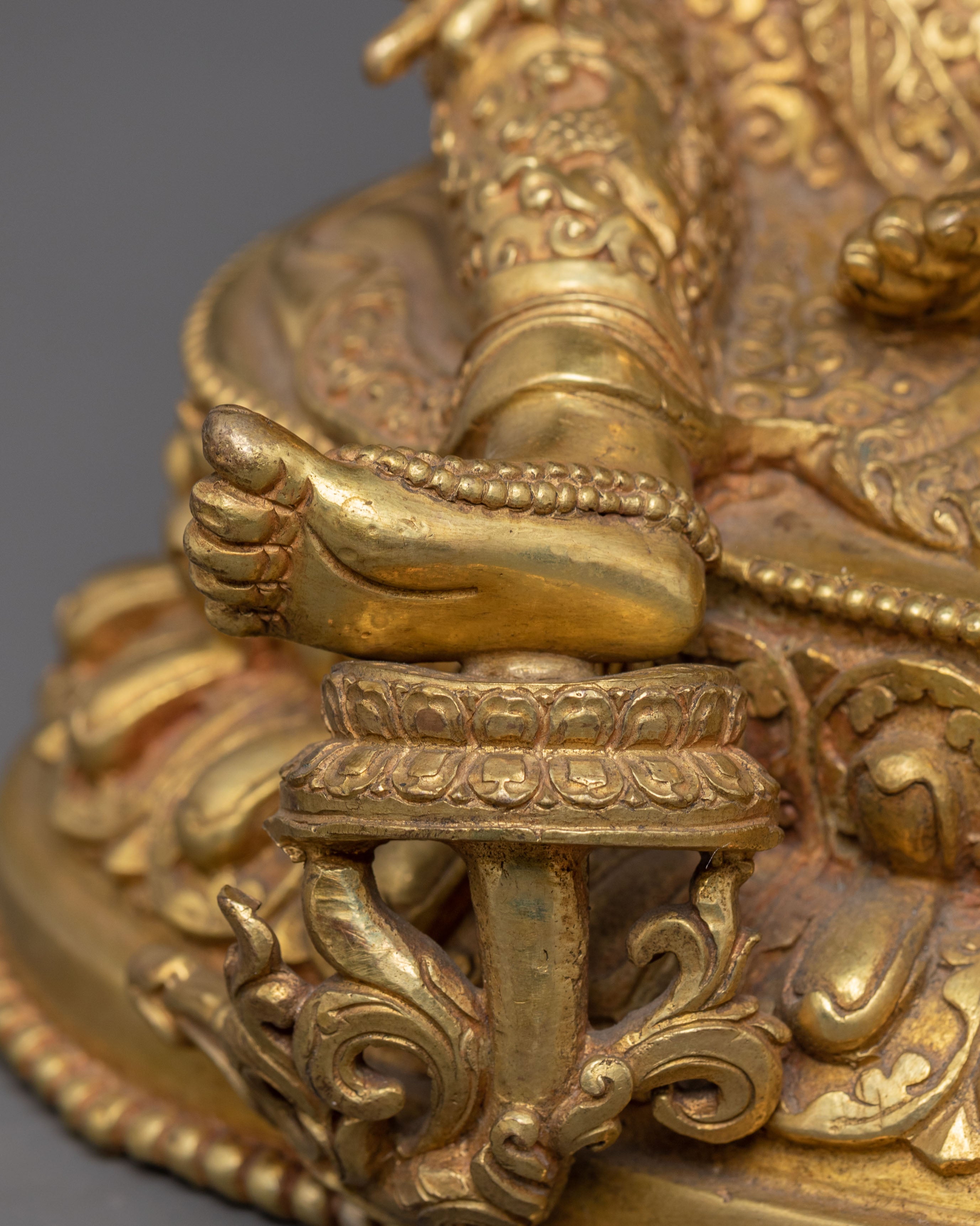 Handmade Healing Green Tara Statue | Compassion & Protection