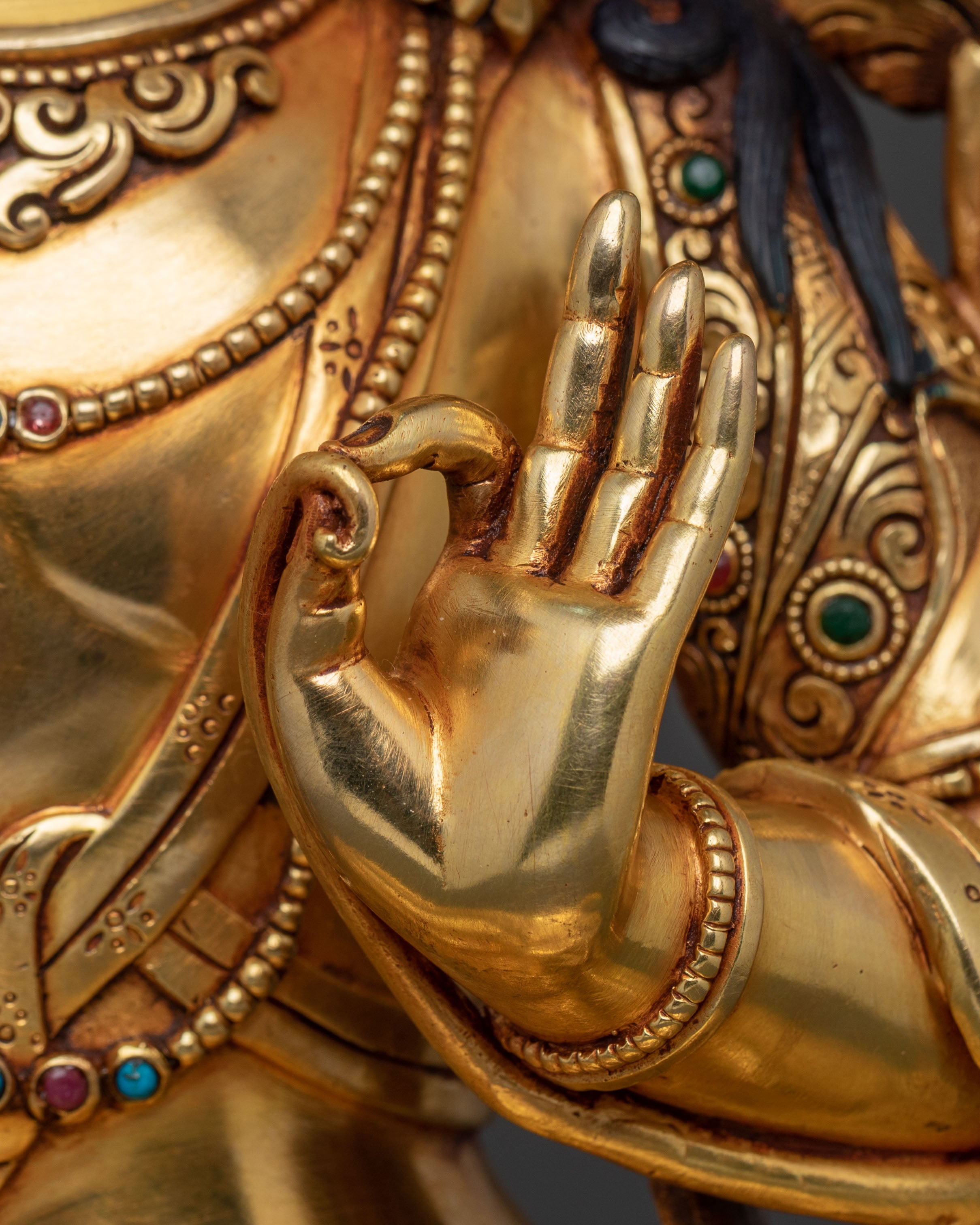 Radiant Manjushri Wisdom Statue | Enlightened Decor for Spiritual Spaces