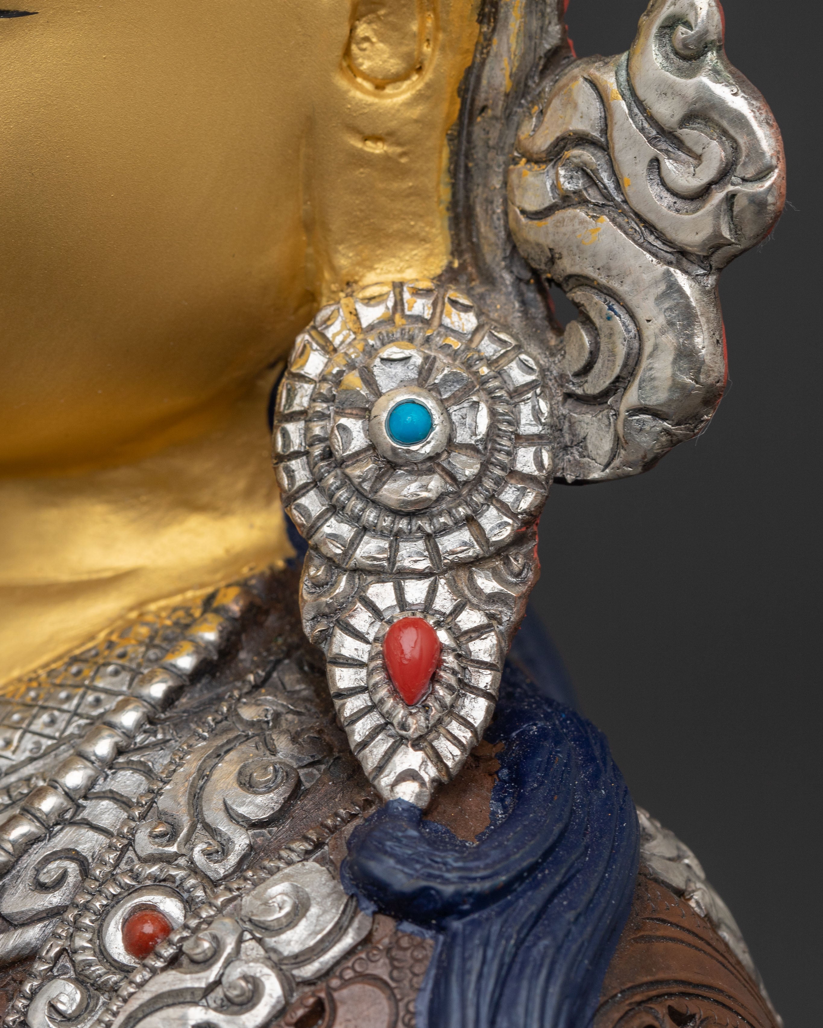 Vajrayana Revered Guru Padmasambhava Statue | Tantric Master