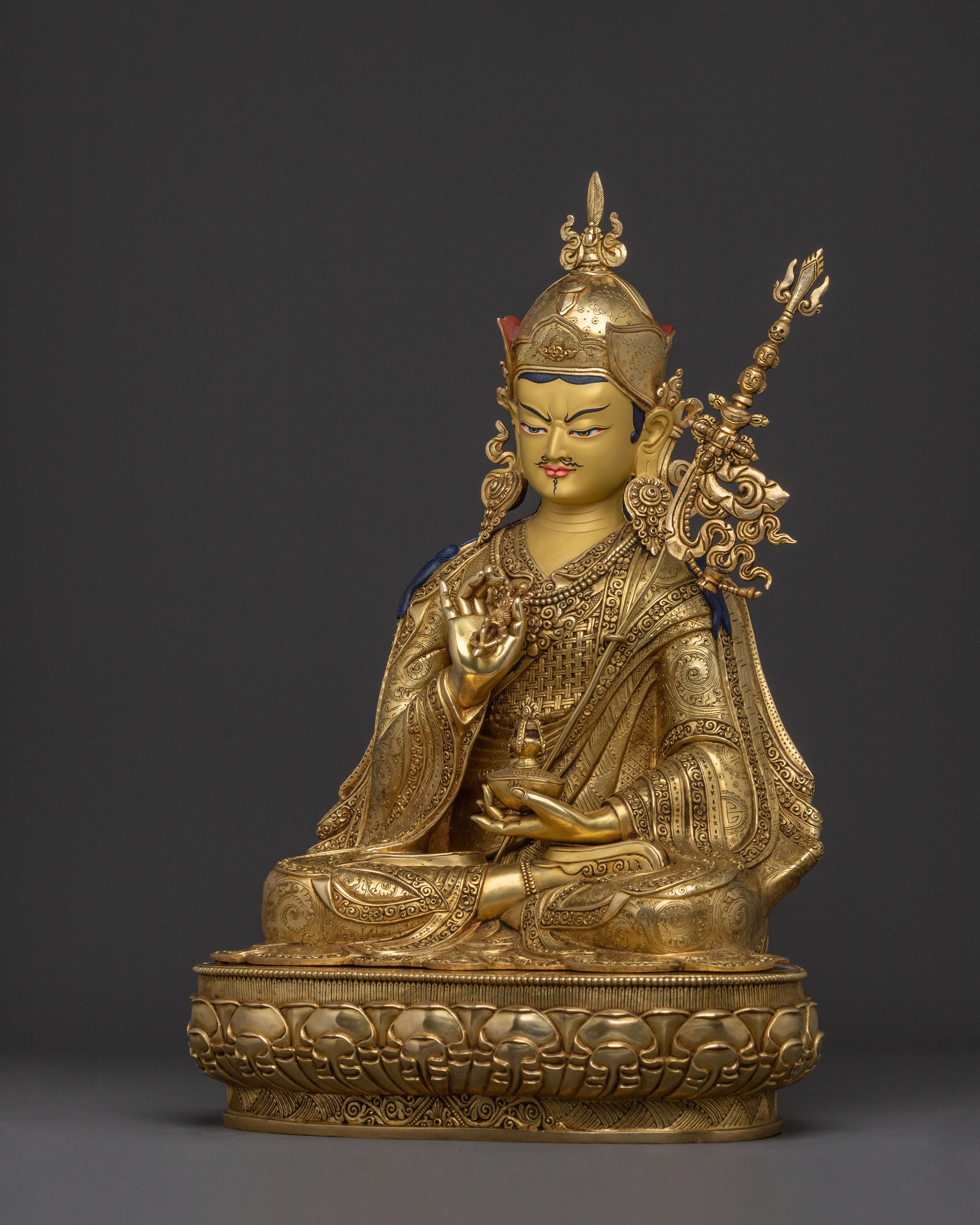 Guru Tsokye Dorje Sacred Statue | Buddhist Altar Meditation Decor