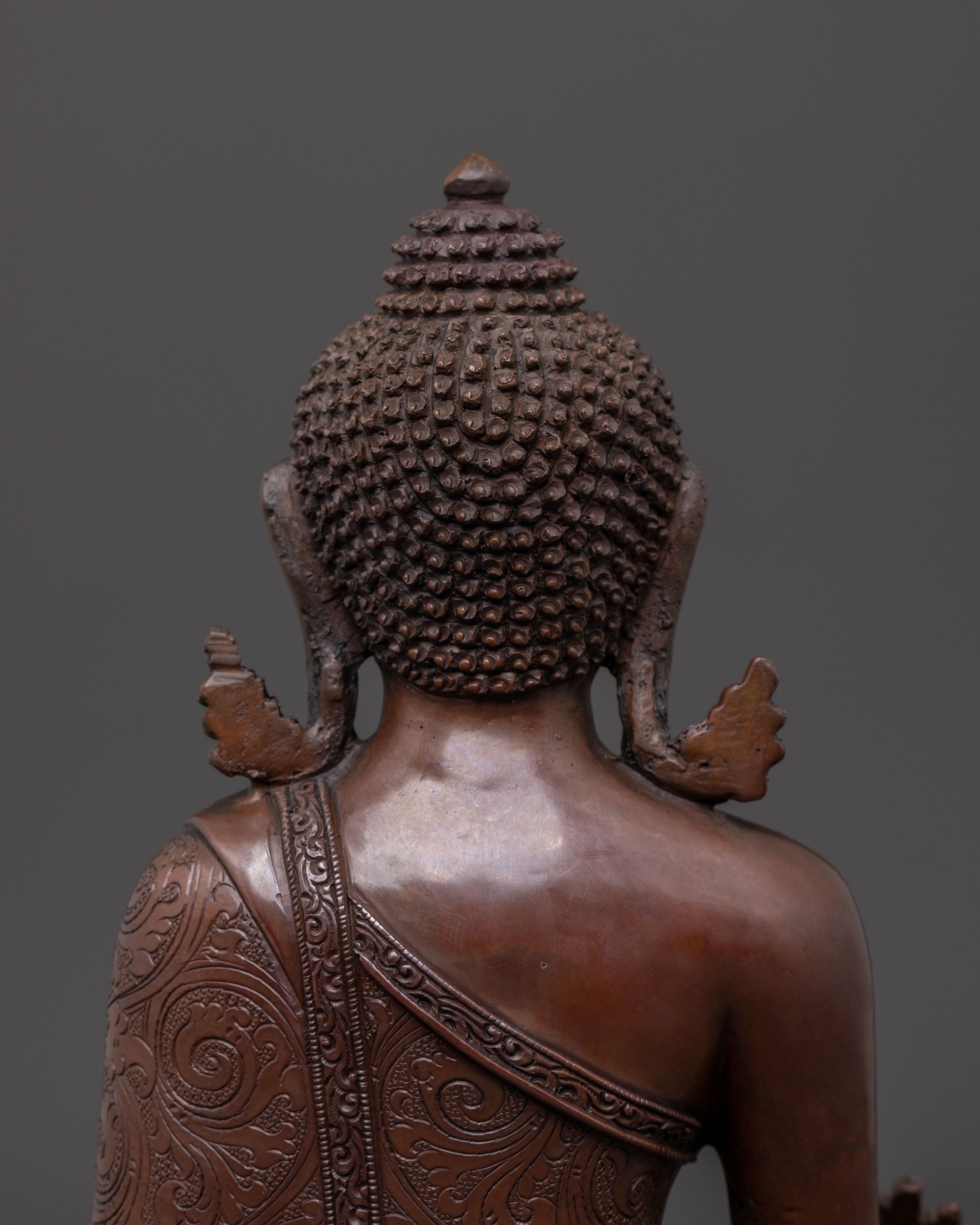 Medicine Buddha Handcrafted Statue for Healing