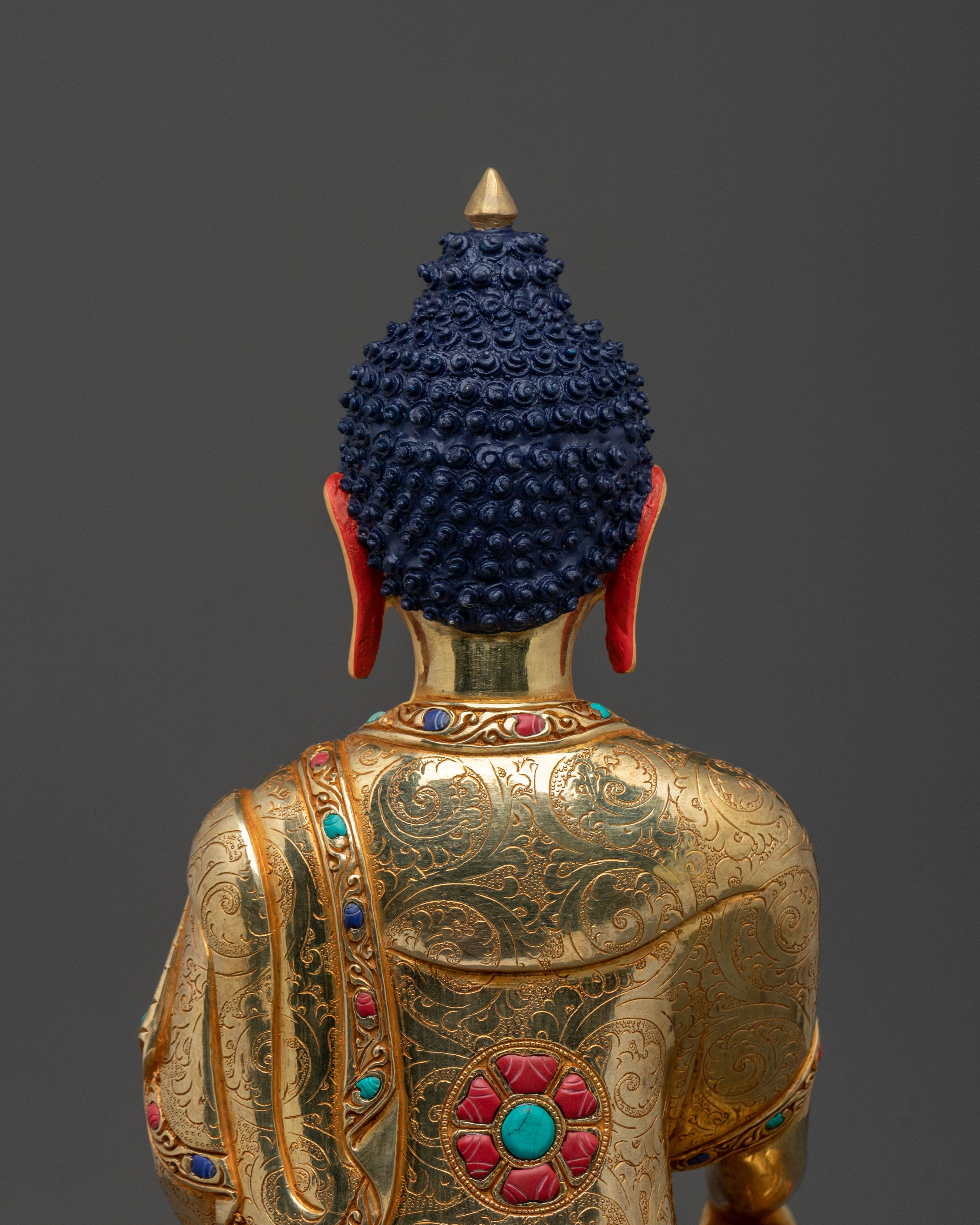 Tibetan Shakyamuni Buddha Altar Statue | Historical Buddha of Enlightenment