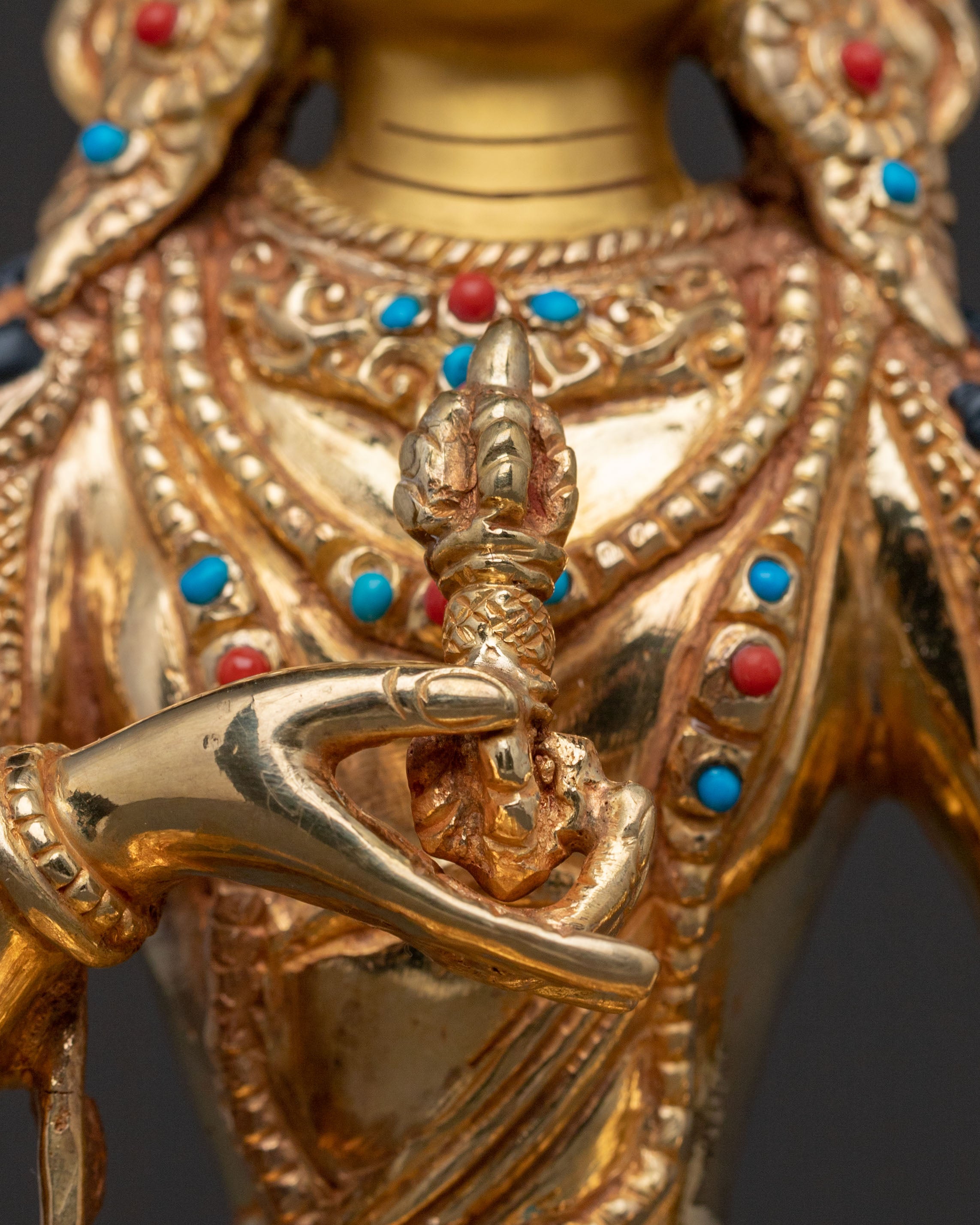 Vajrasattva Buddhist Statue: Lightning Diamond
