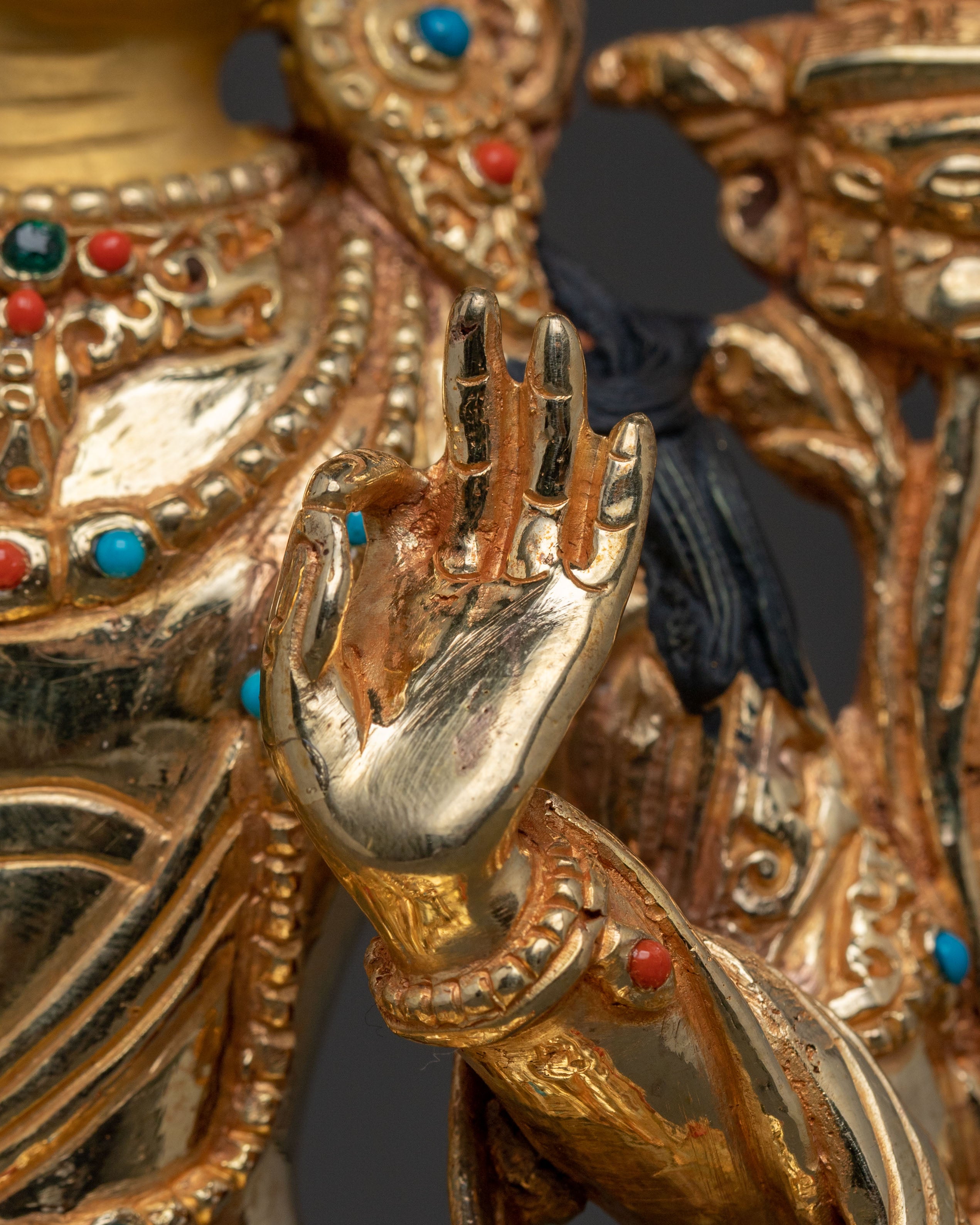 Traditional Manjushri Bodhisattva Statue | Home Decor