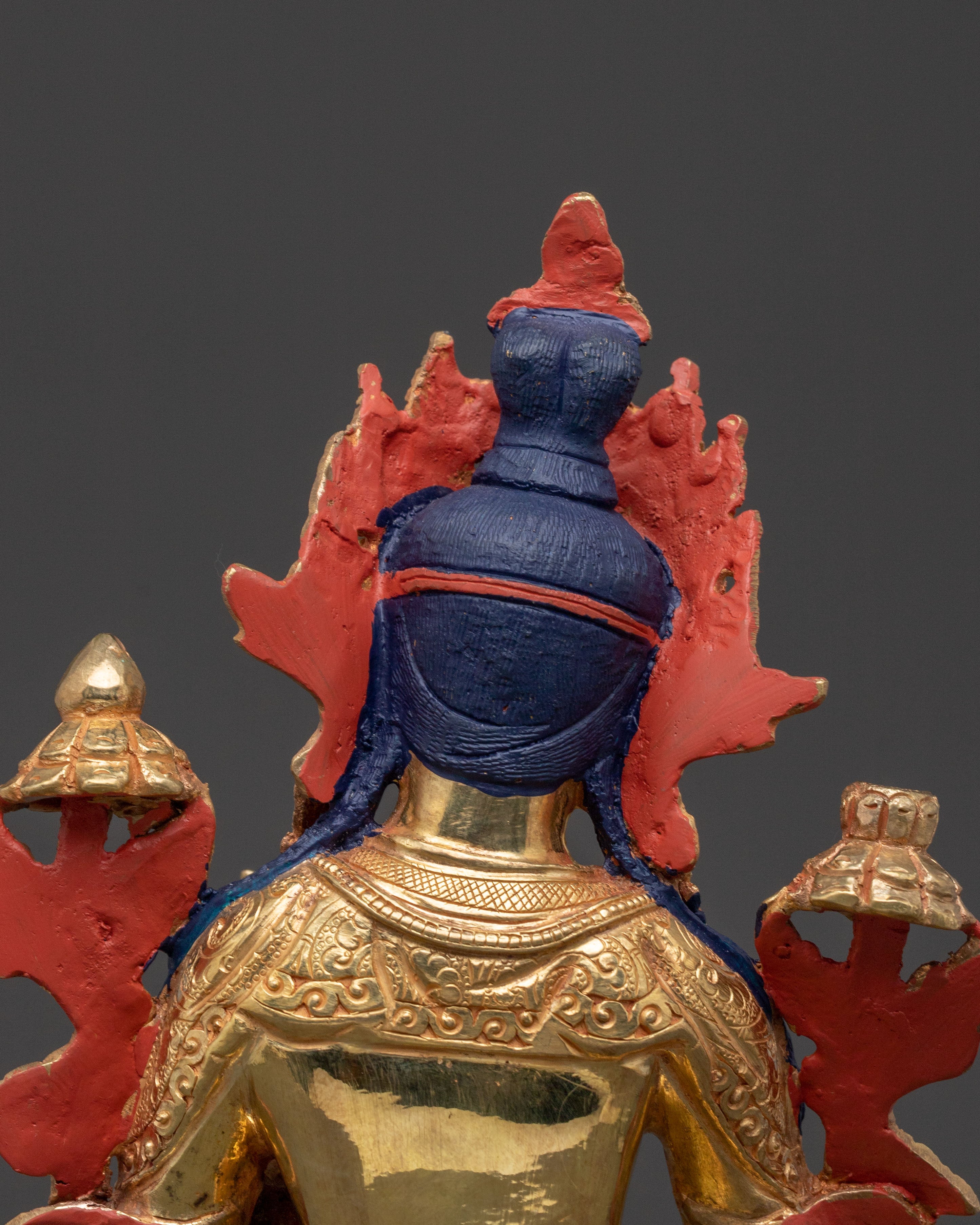 White Tara Blessed Statue | Hand-Gilded Copper Statue