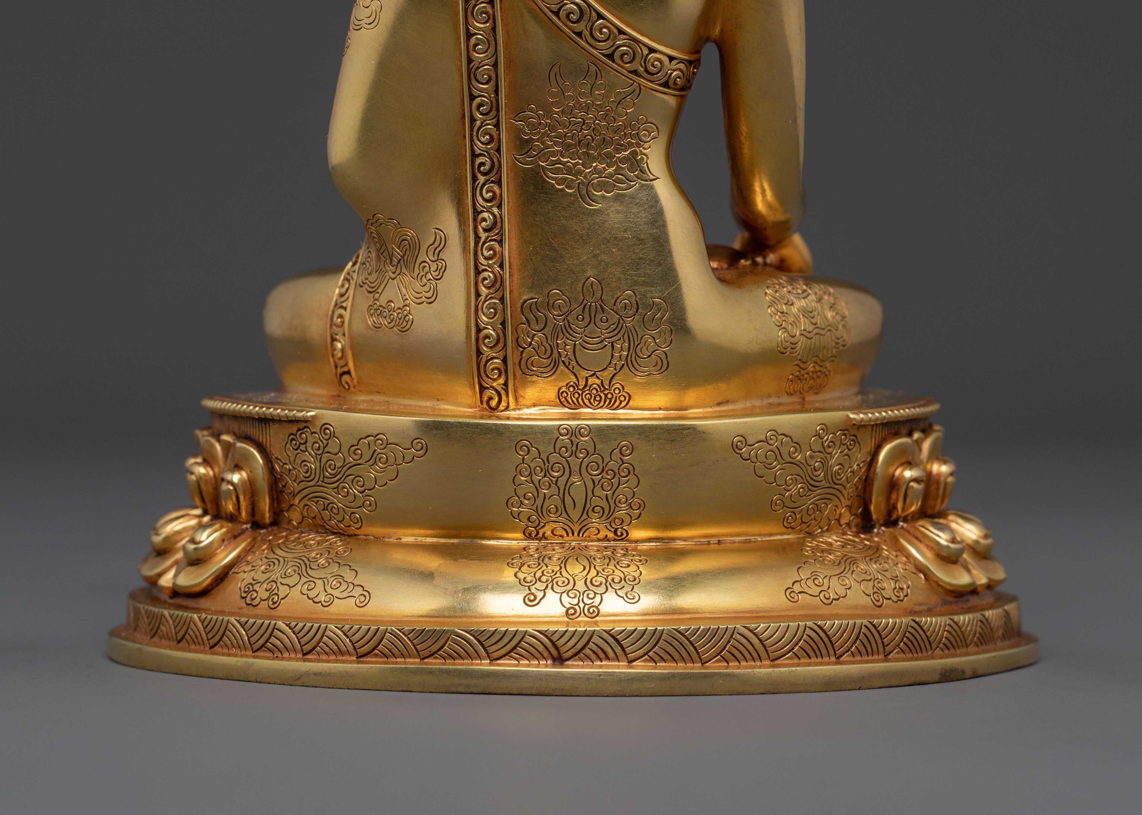 Crown Shakyamuni Spiritual Decor Statue