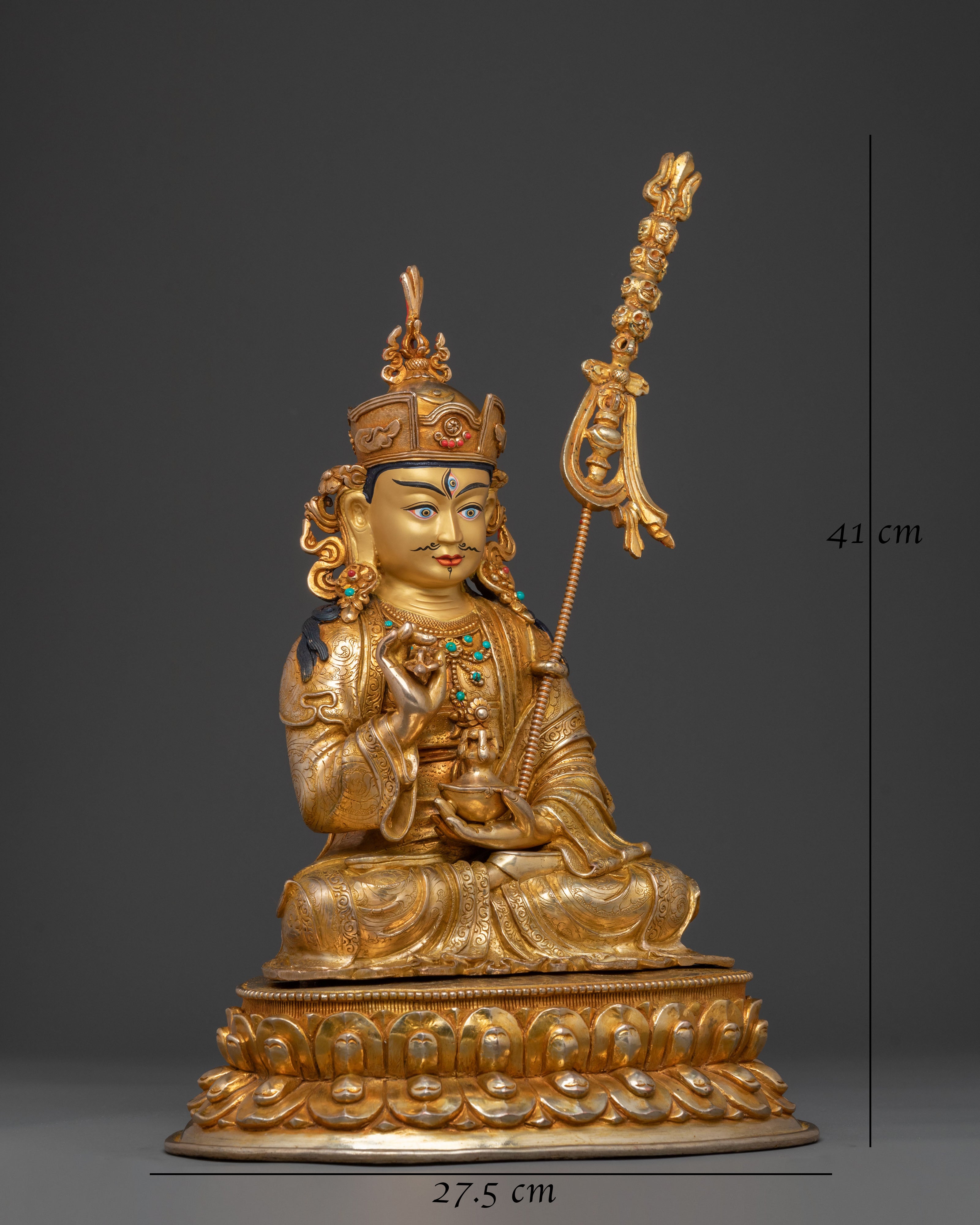 Guru Tsokye Dorje Spiritual Sculpture | Buddhist Decor