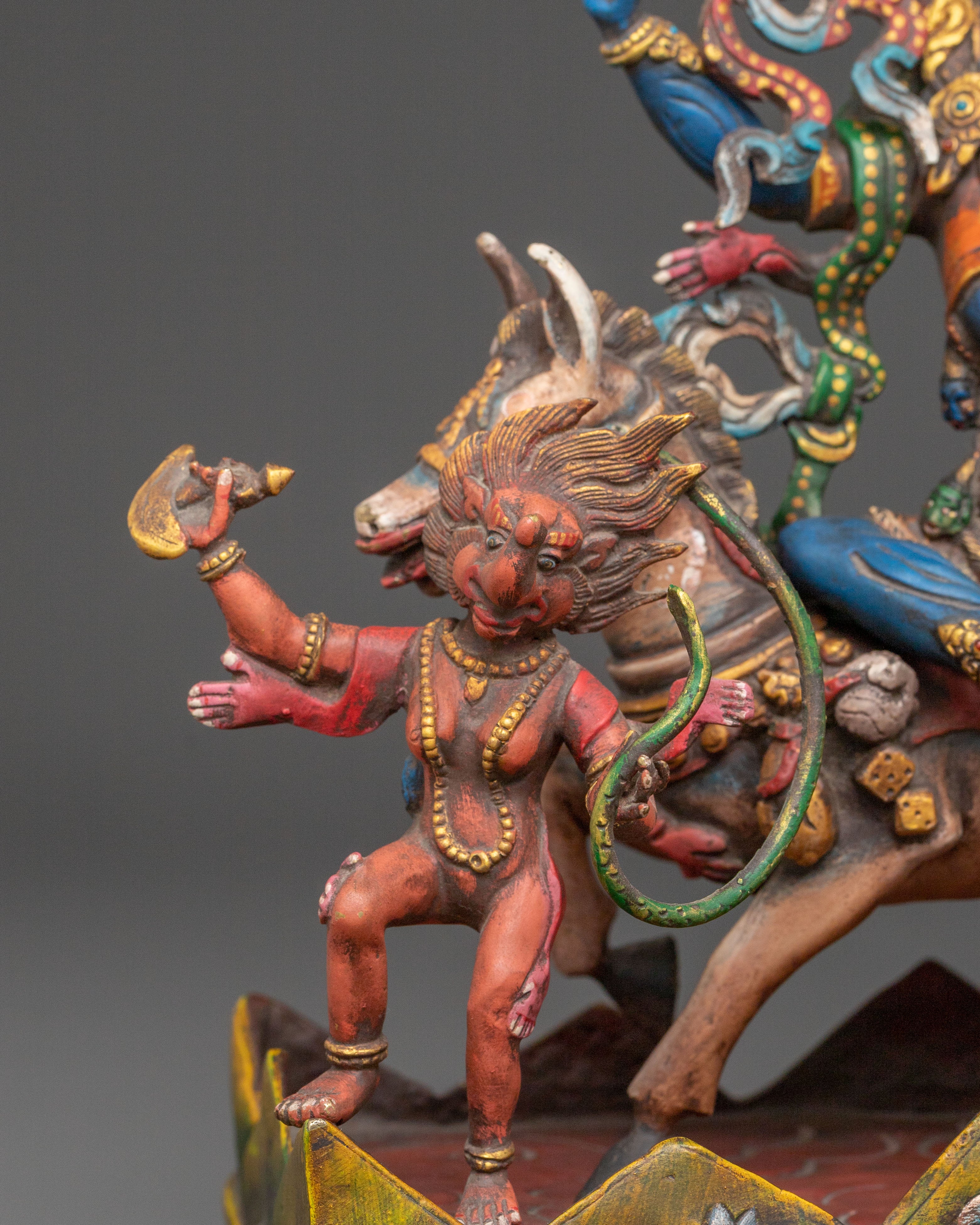 Palden Lhamo Spiritual Statue | Protector Deity
