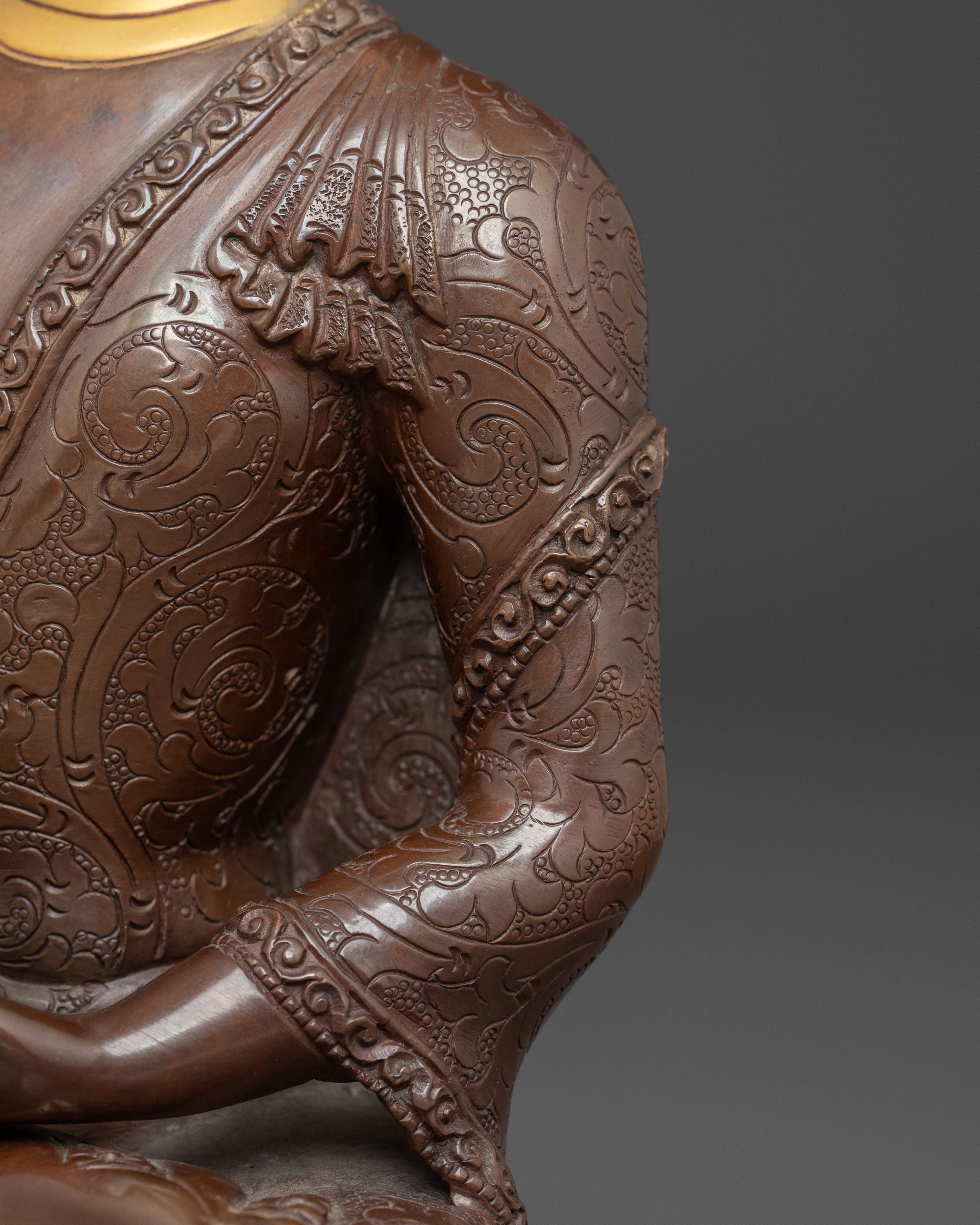 Handcrafted Statue of Buddha Shakyamuni | Historical Gautama Buddha