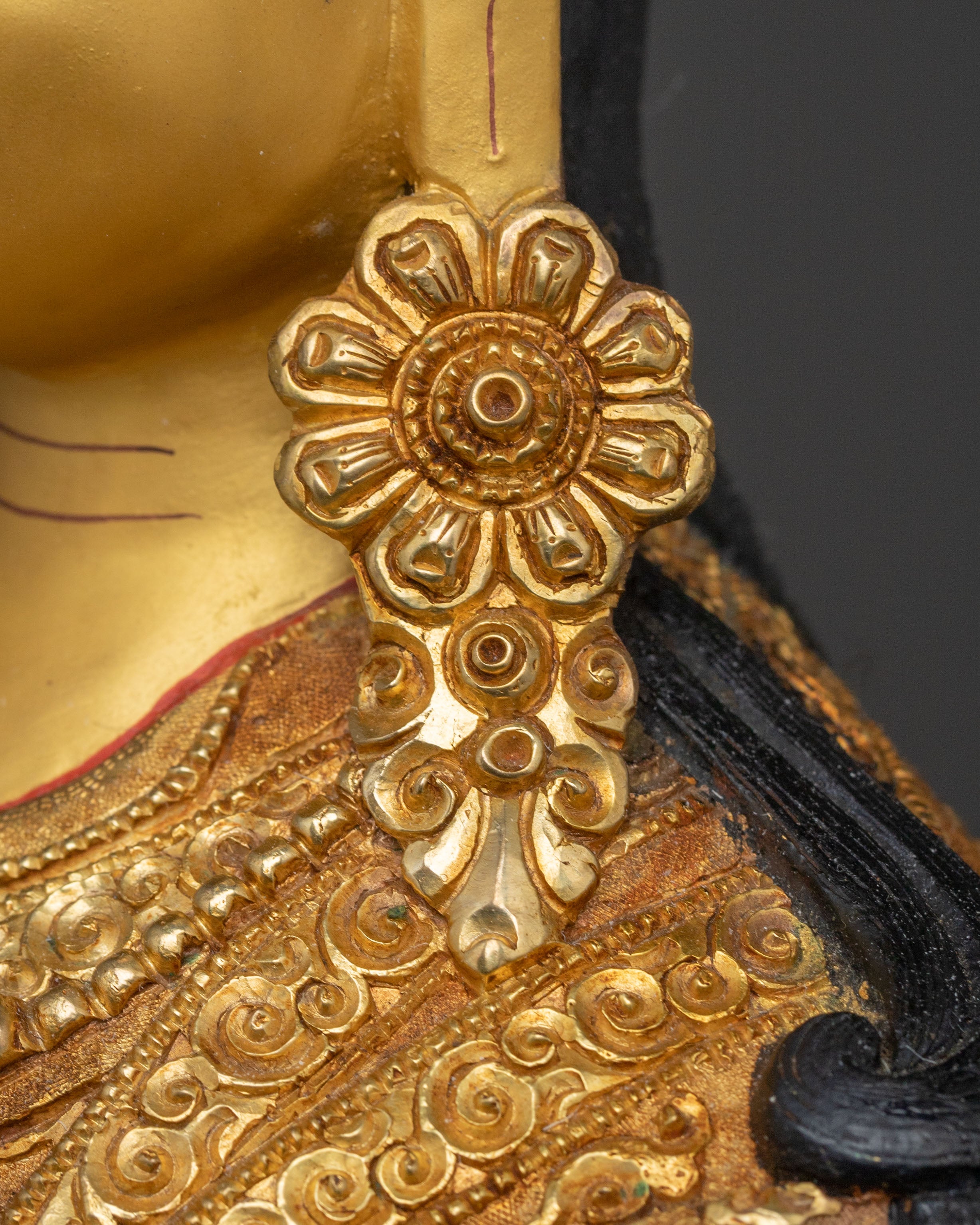 Guru Rinpoche Himalayan Handcrafted Statue | The Vajrayana Master