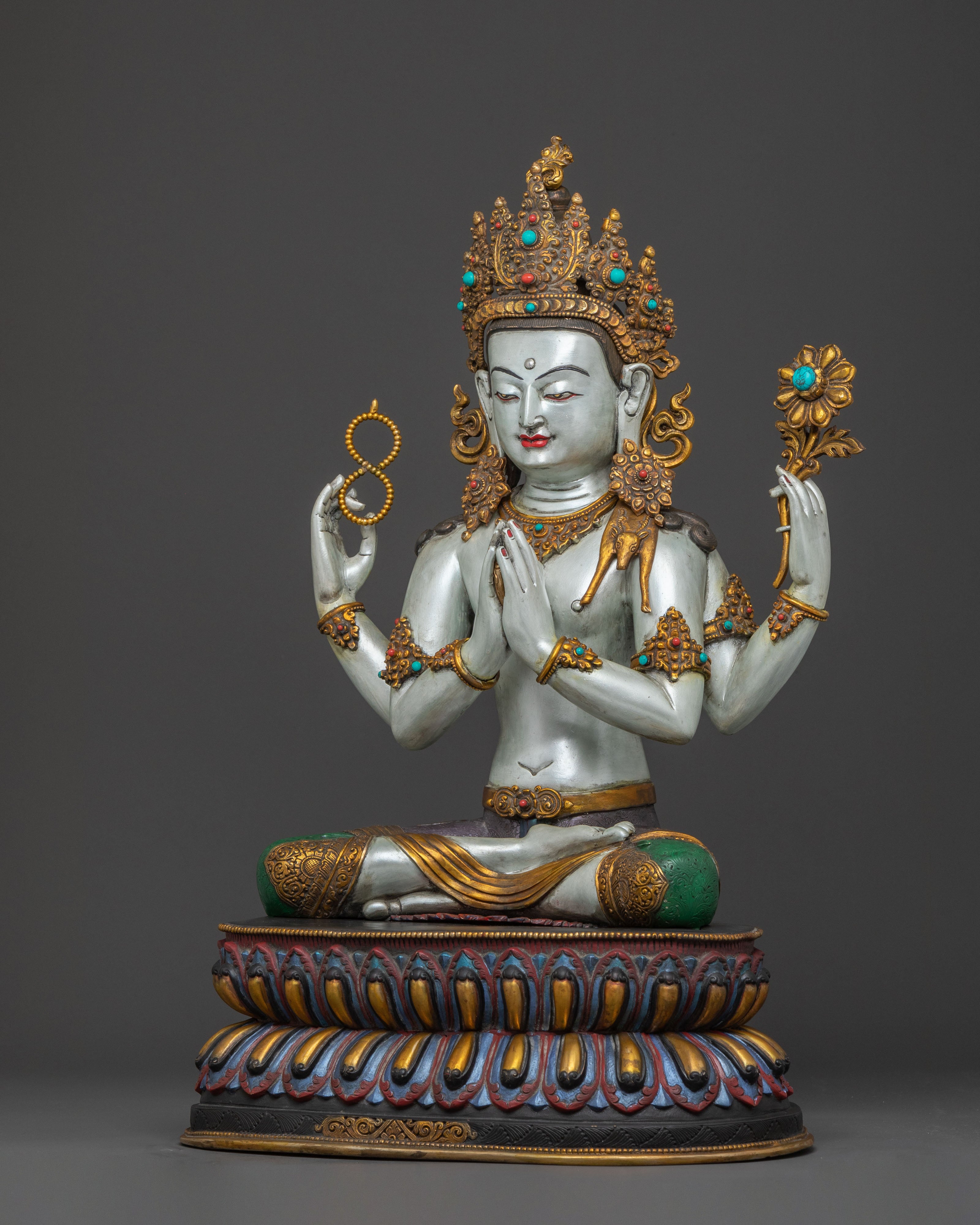 Chenrezig Compassion and Peace Statue: Altar Decor