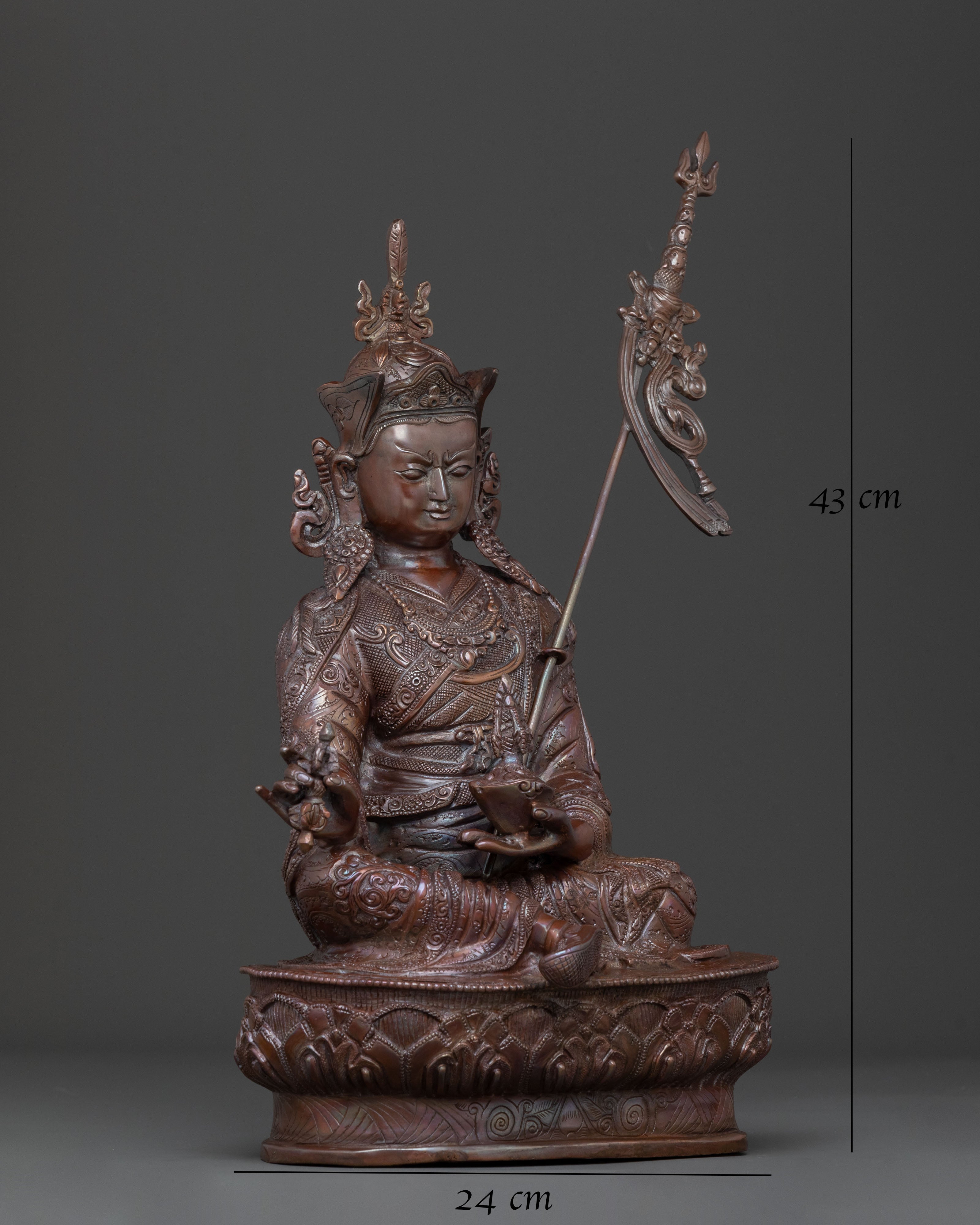 Guru Rinpoche Statue | Divine Buddhist Figurine