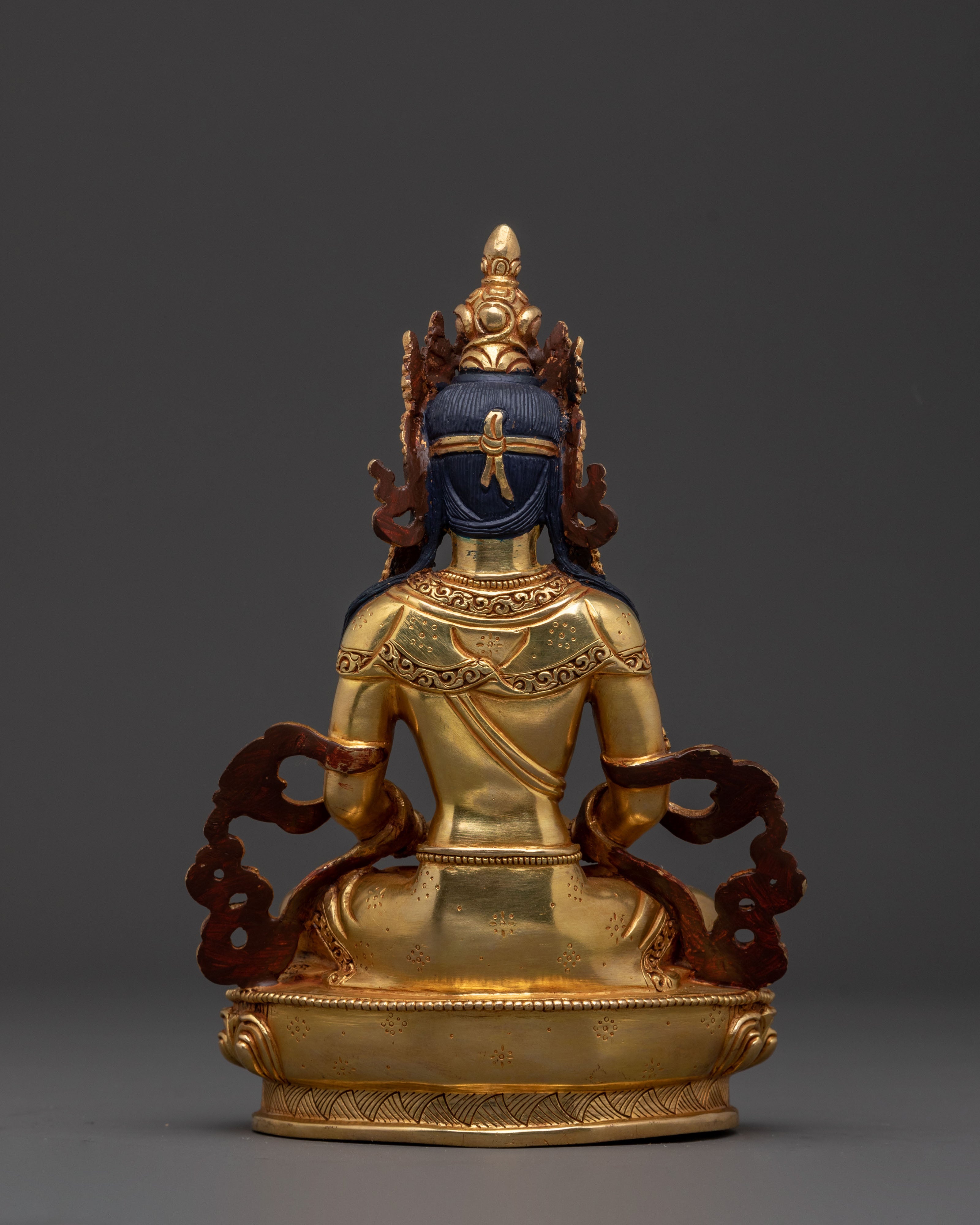 Amitayus Buddha Traditional Statue of Longevity