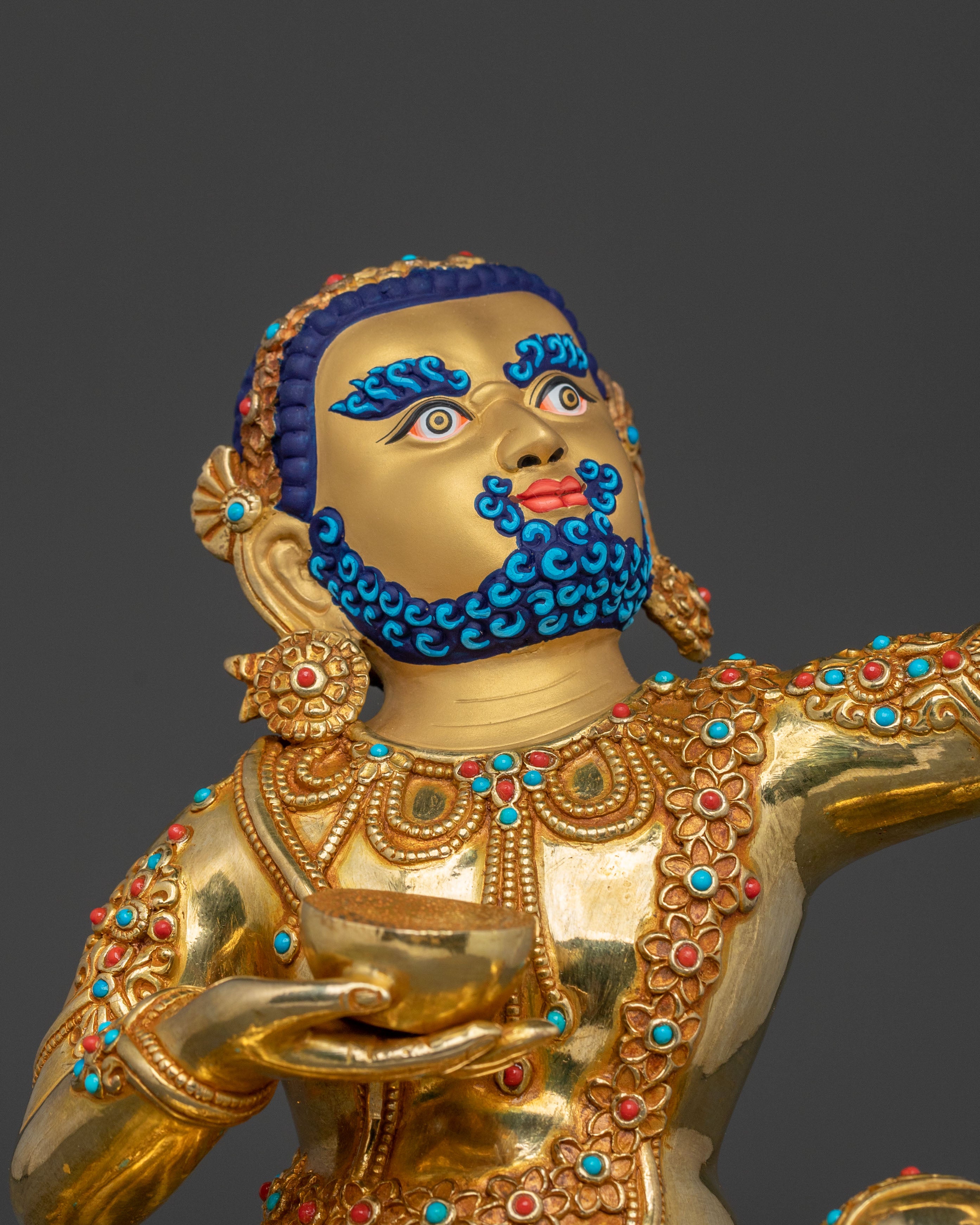 Virupa: 24K Gold Gilded Magnificent Statue