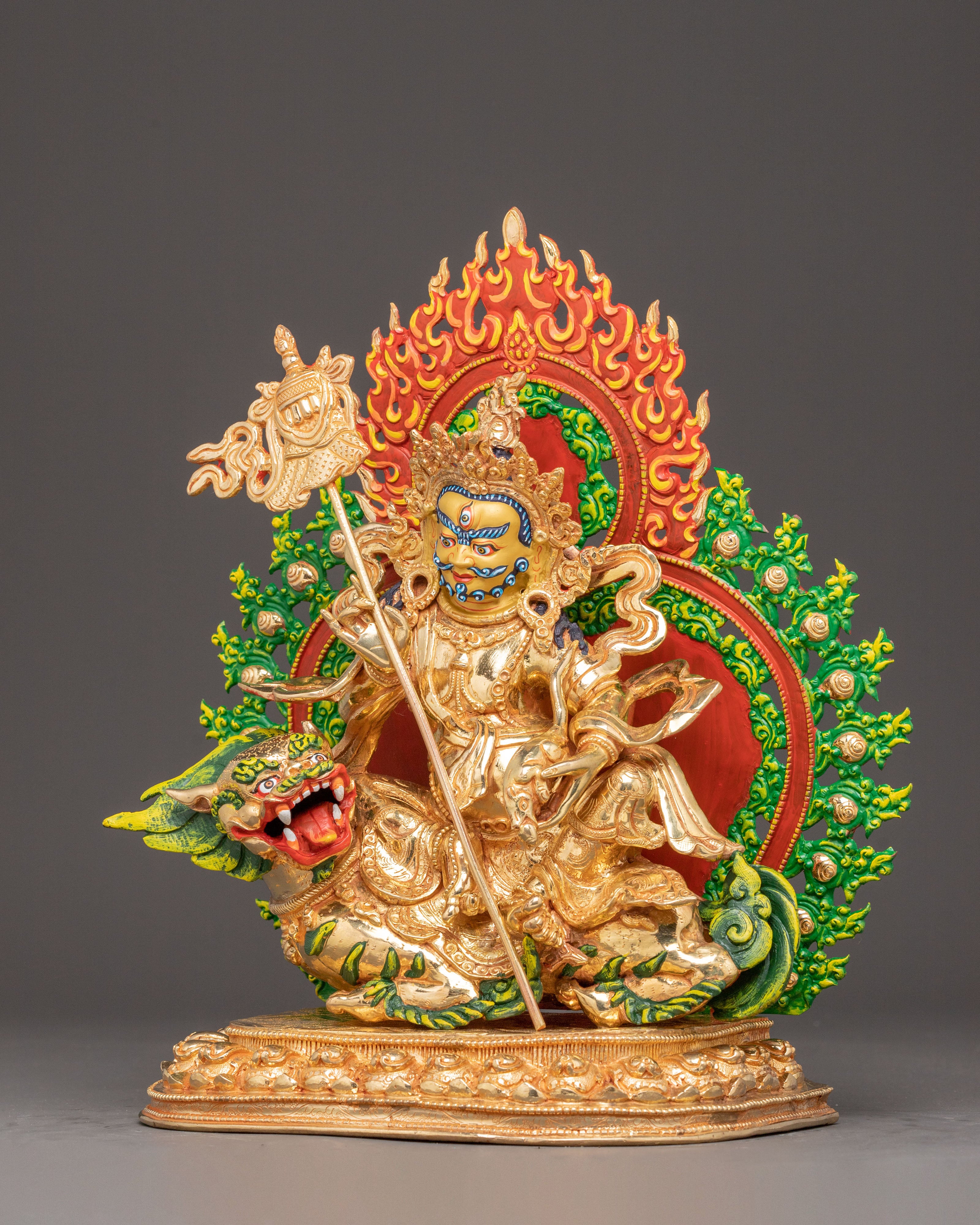 Namtoshe Golden Statue | Guardian of the Northern Heaven