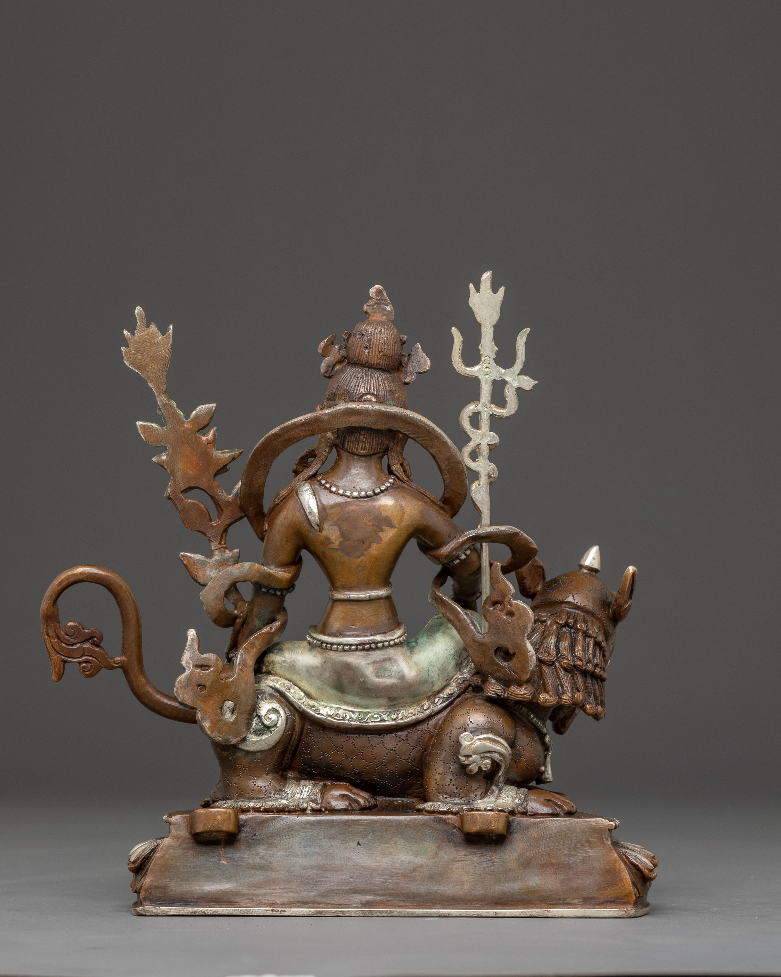 Handcrafted Statue of Simhanada Avalokiteshvara | The Lion's Roar of Compassion