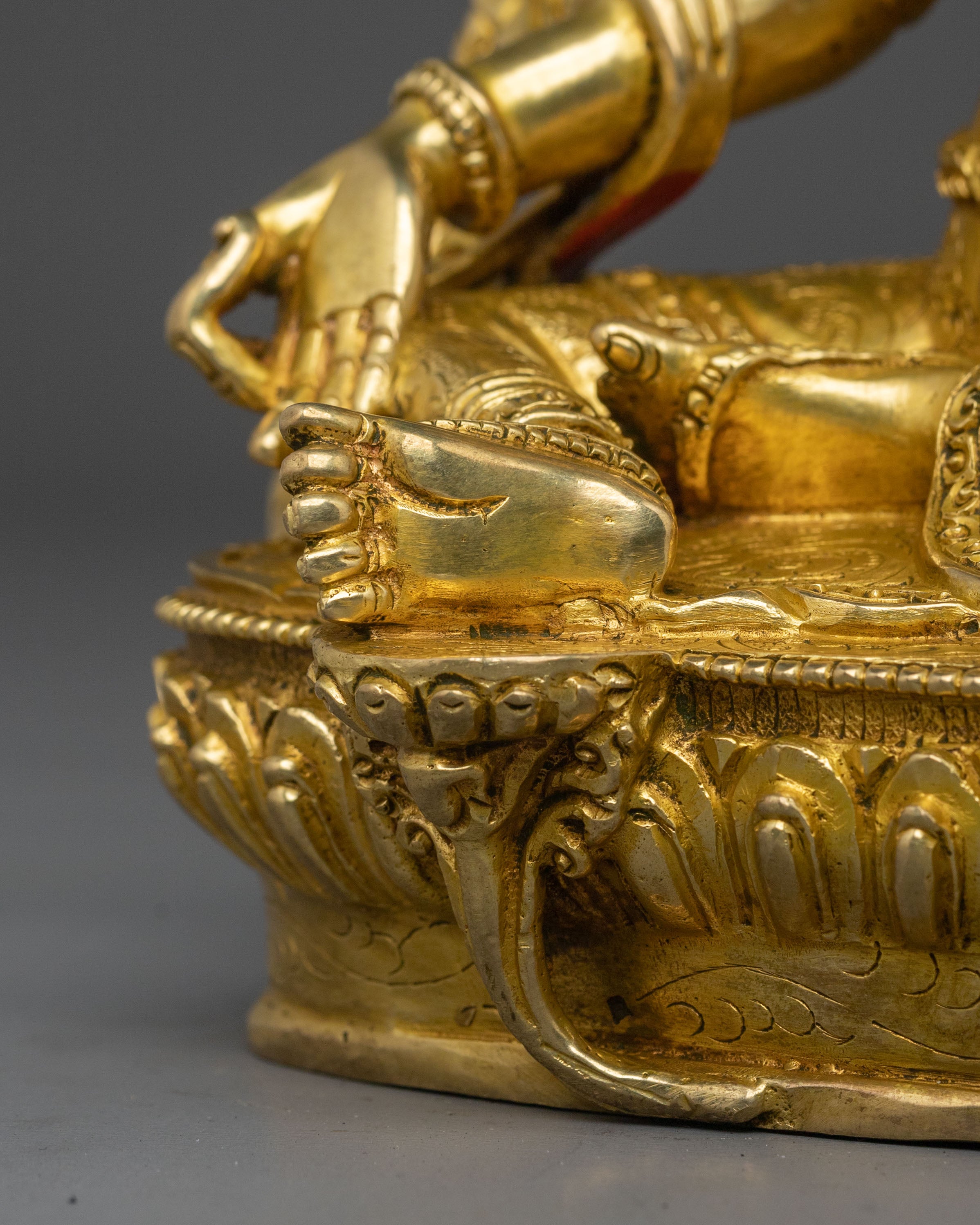 Handcrafted Green Tara Statue | Compassionate Mother