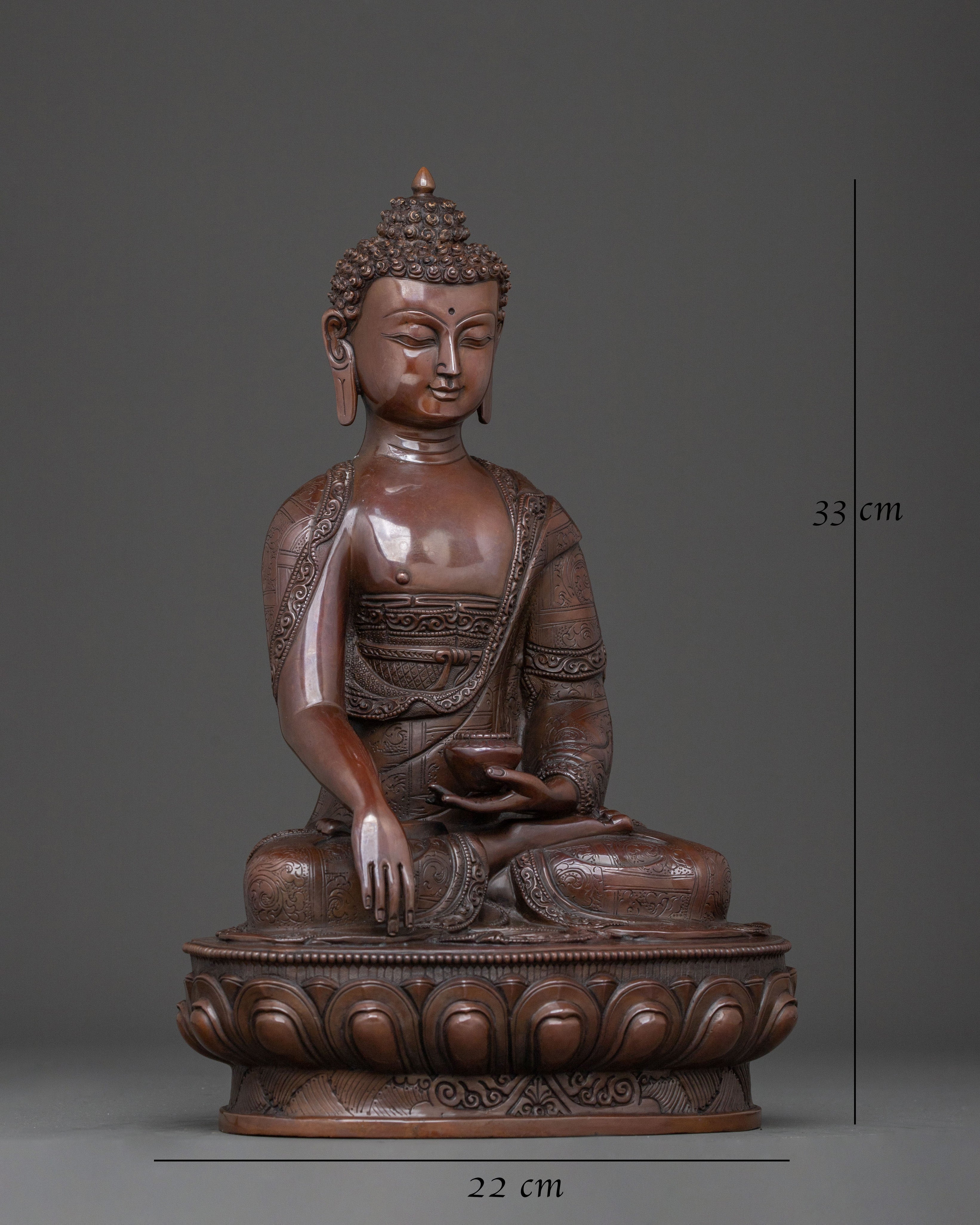 Handcrafted Shakyamuni Buddha Liberation Sculpture