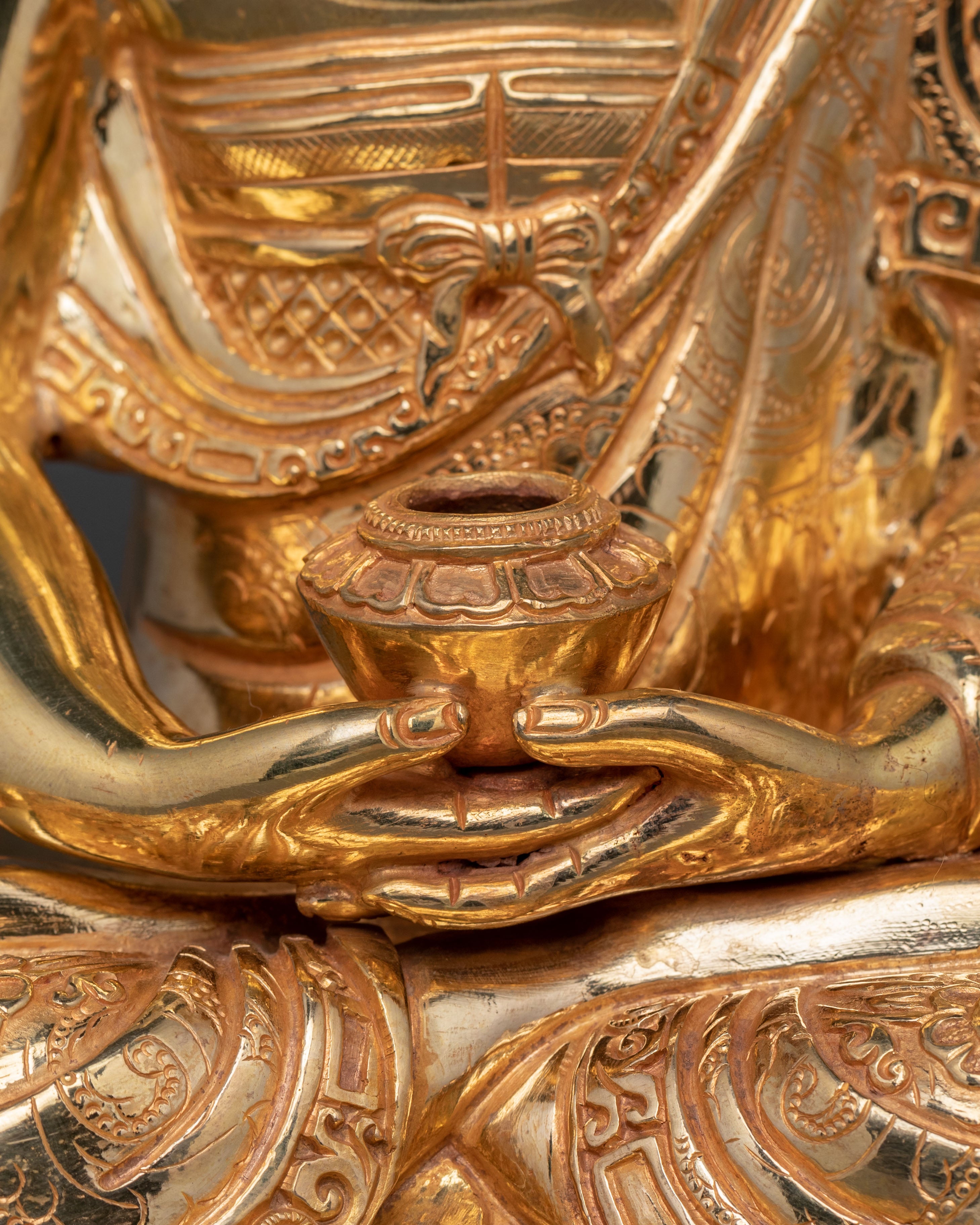 Amitabha Golden Statue | Infinite Compassion