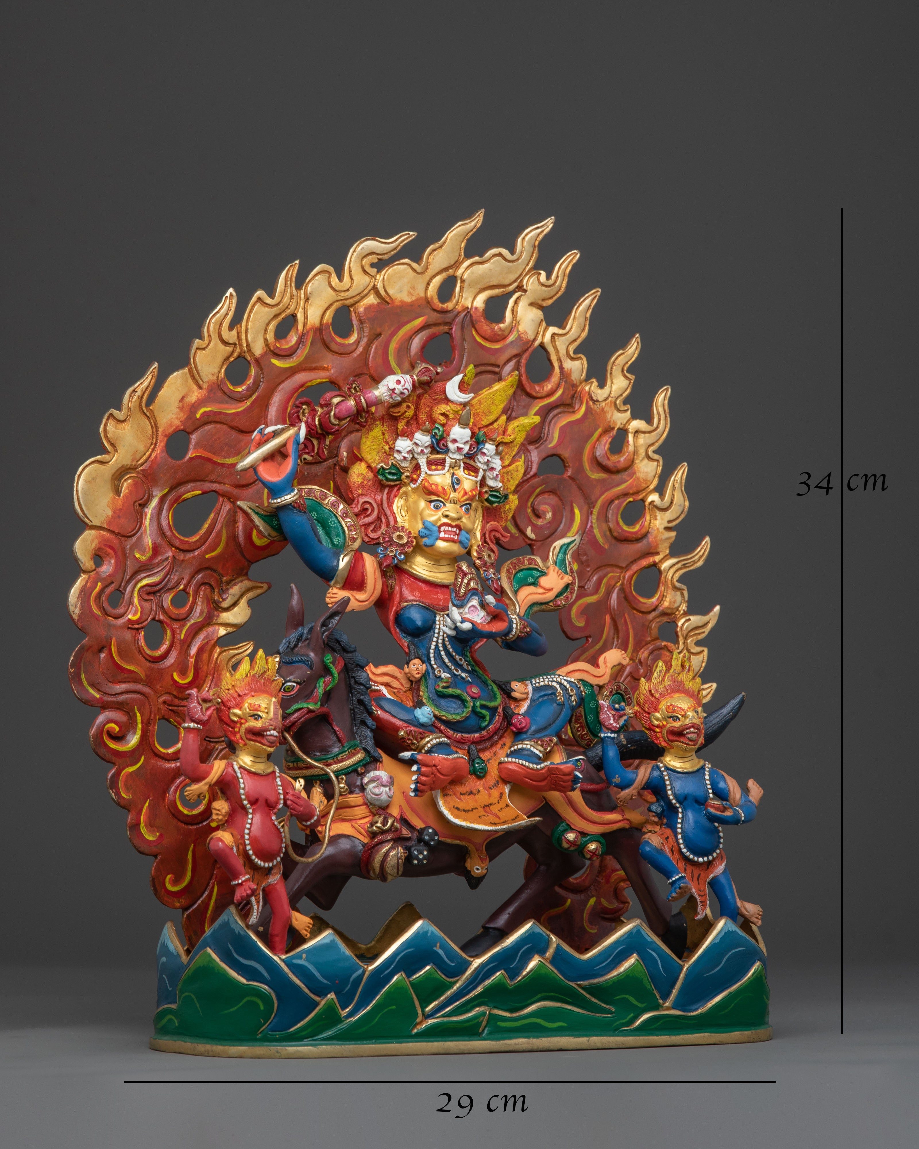 Palden Lhamo Figurine | Tibetan Buddhist Protector