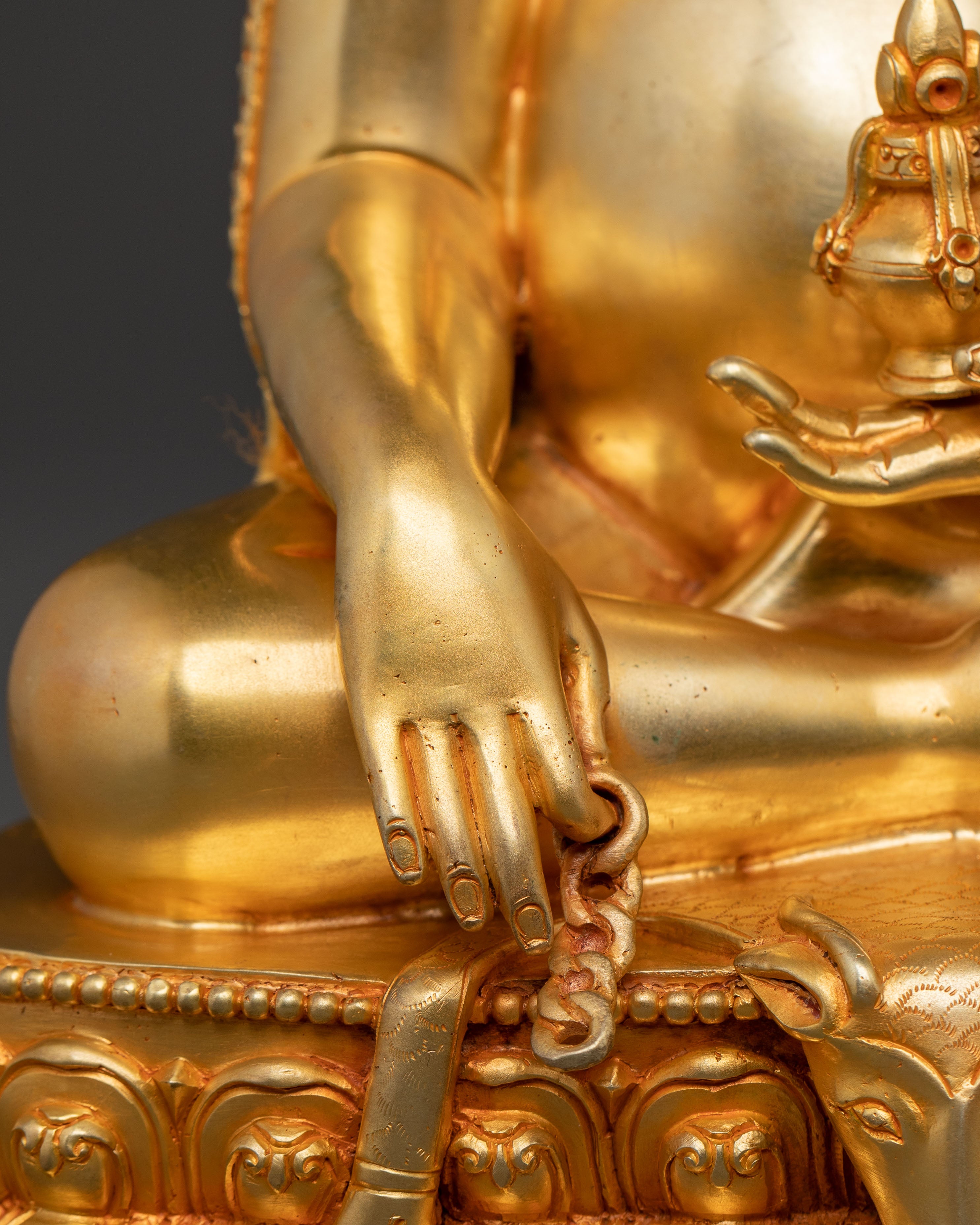 Thangtong Gyalpo Golden Statue | Iron Bridge Maker