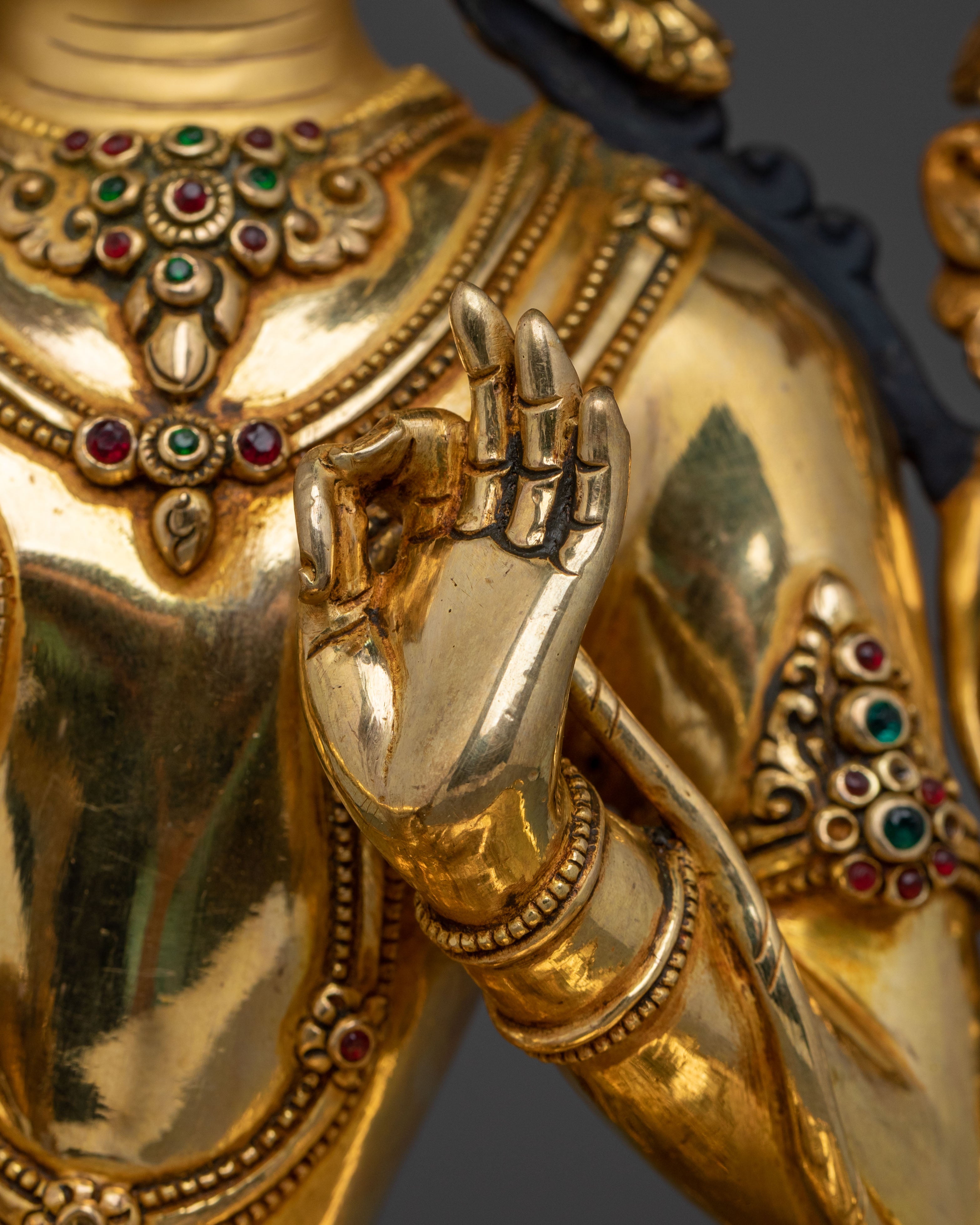 Tikshna Manjushri Spiritual Statue | Buddhist Wisdom Deity Figurine