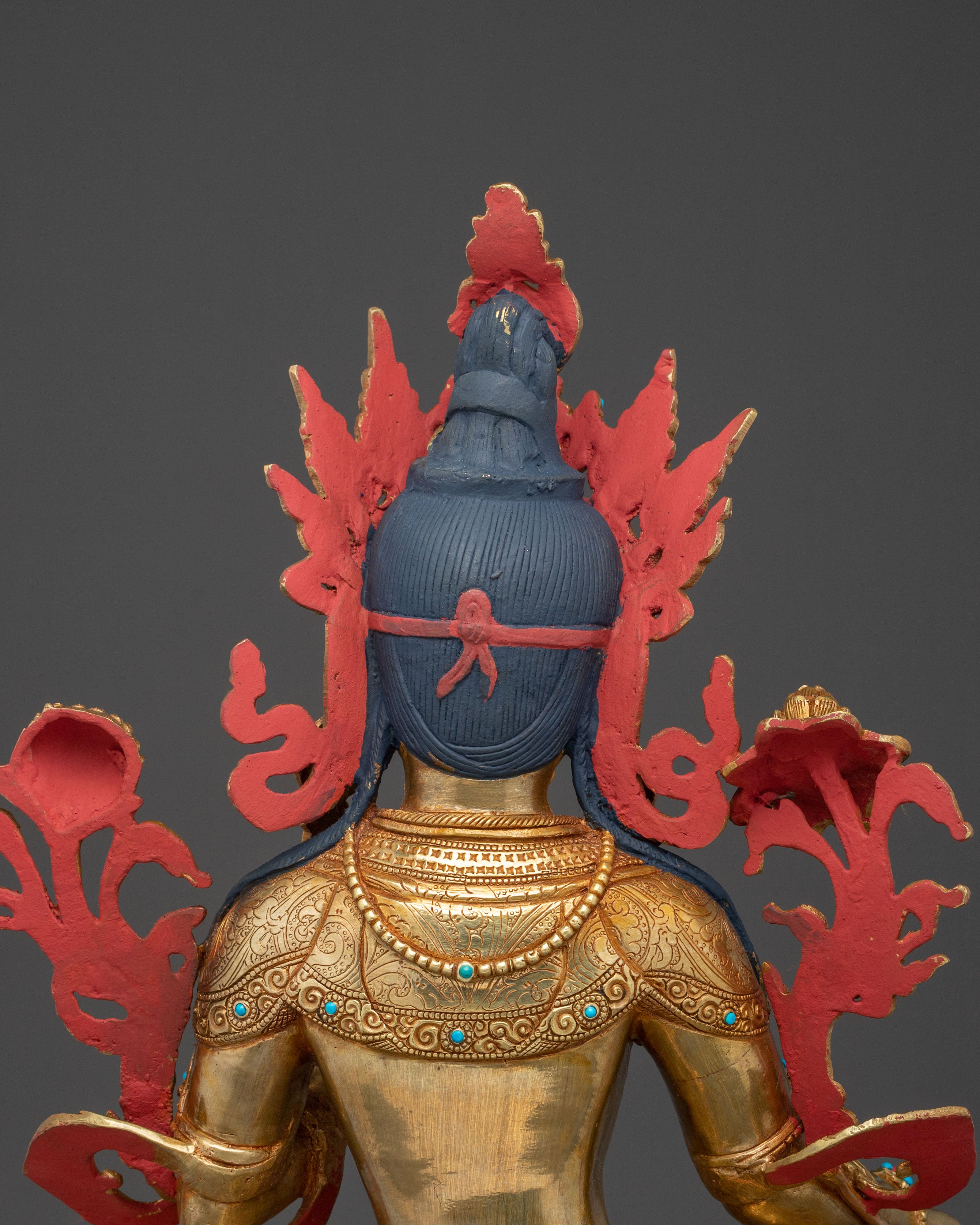 Goddess Green Tara Sacred Sculpture | Buddhist Goddess of Compassion