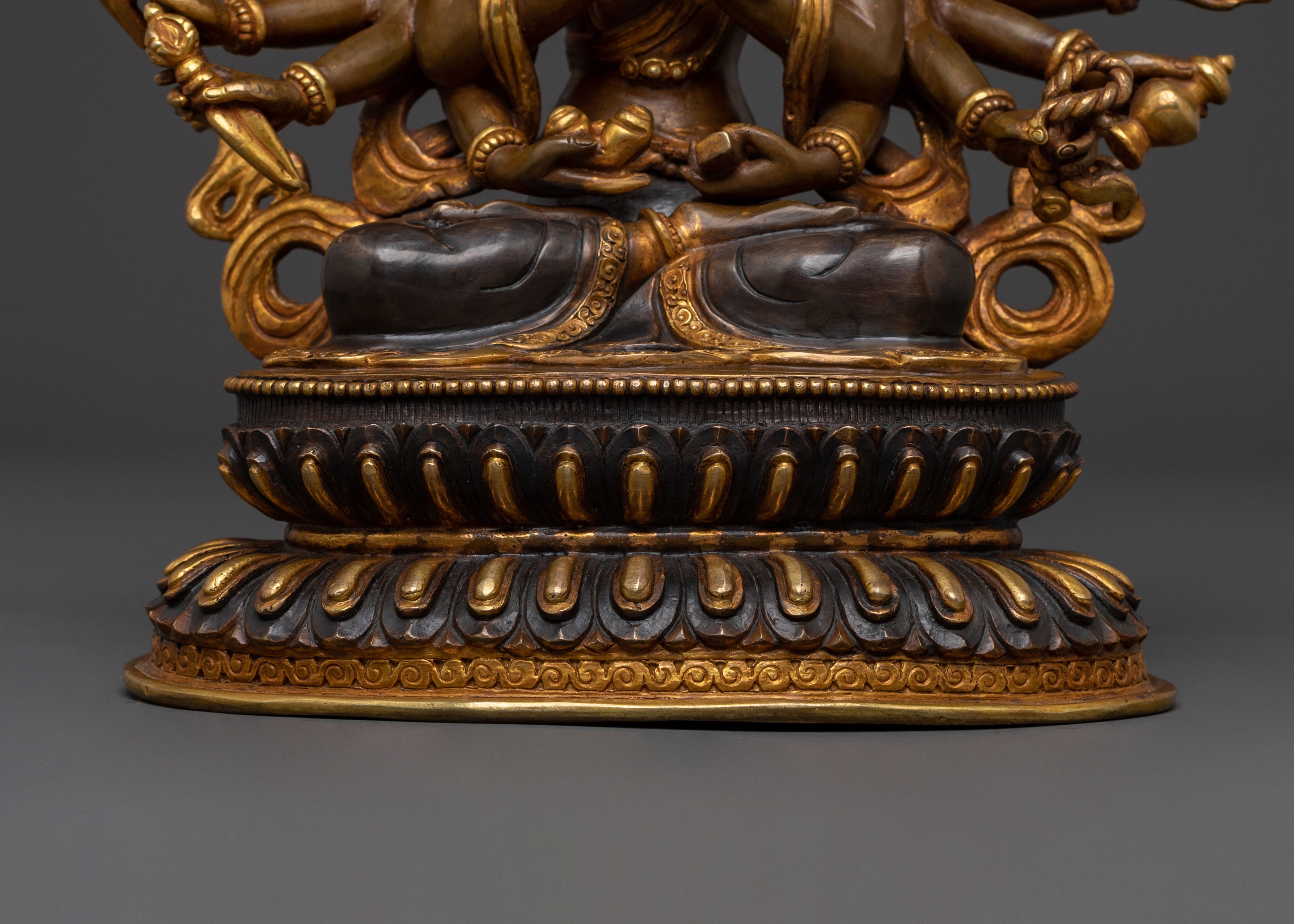 Chundi Spiritual Statue | Oxidized Copper Figure