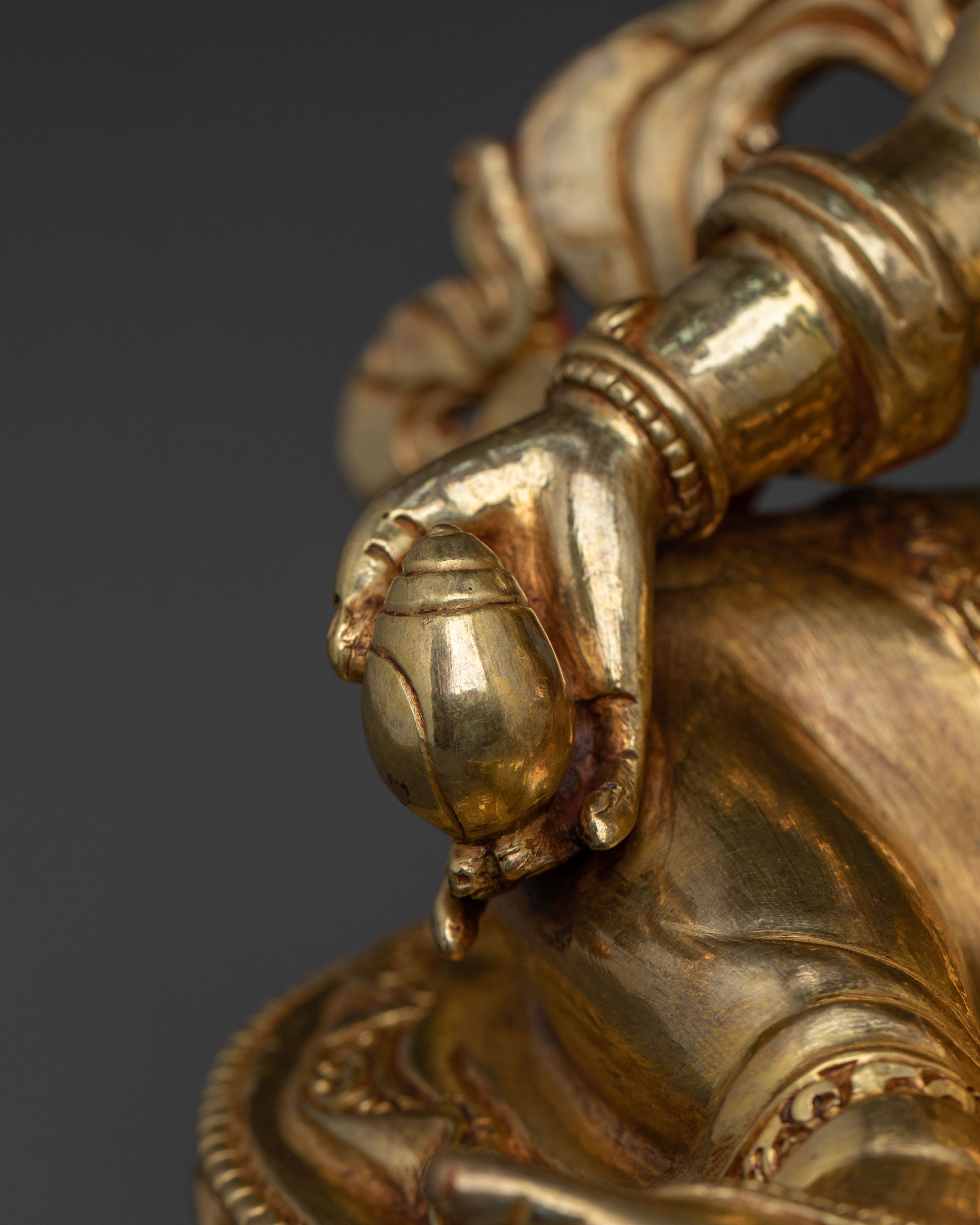 Dzambhala Prosperity Statue | Buddhist Wealth Deity